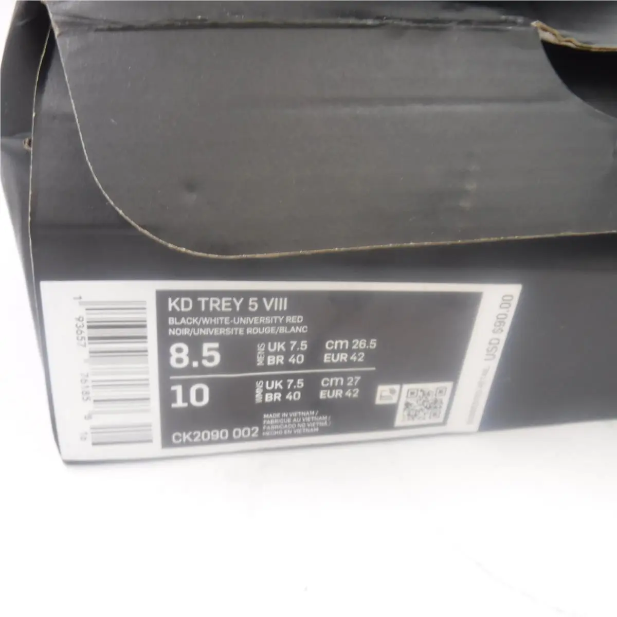 Nike shoes - CK2090-002 - CK2090-002 - Black red (UPC: 193657761858) 0