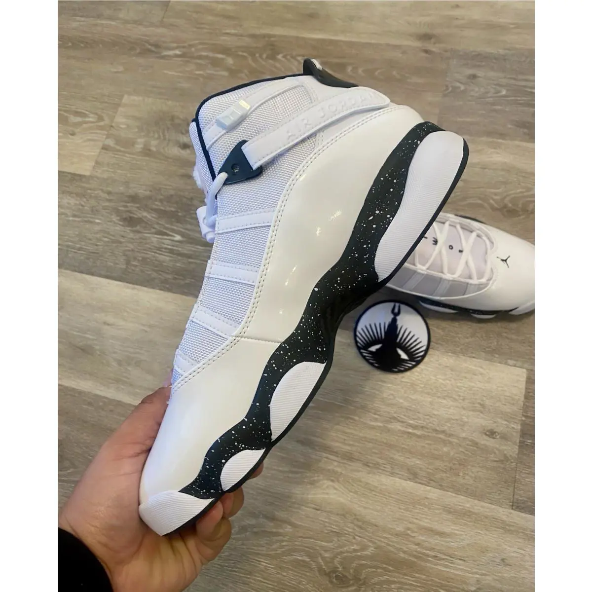 Nike shoes - Nike Air Jordan - Air - 322992-111 - White / Black (UPC: 197593862099) 3
