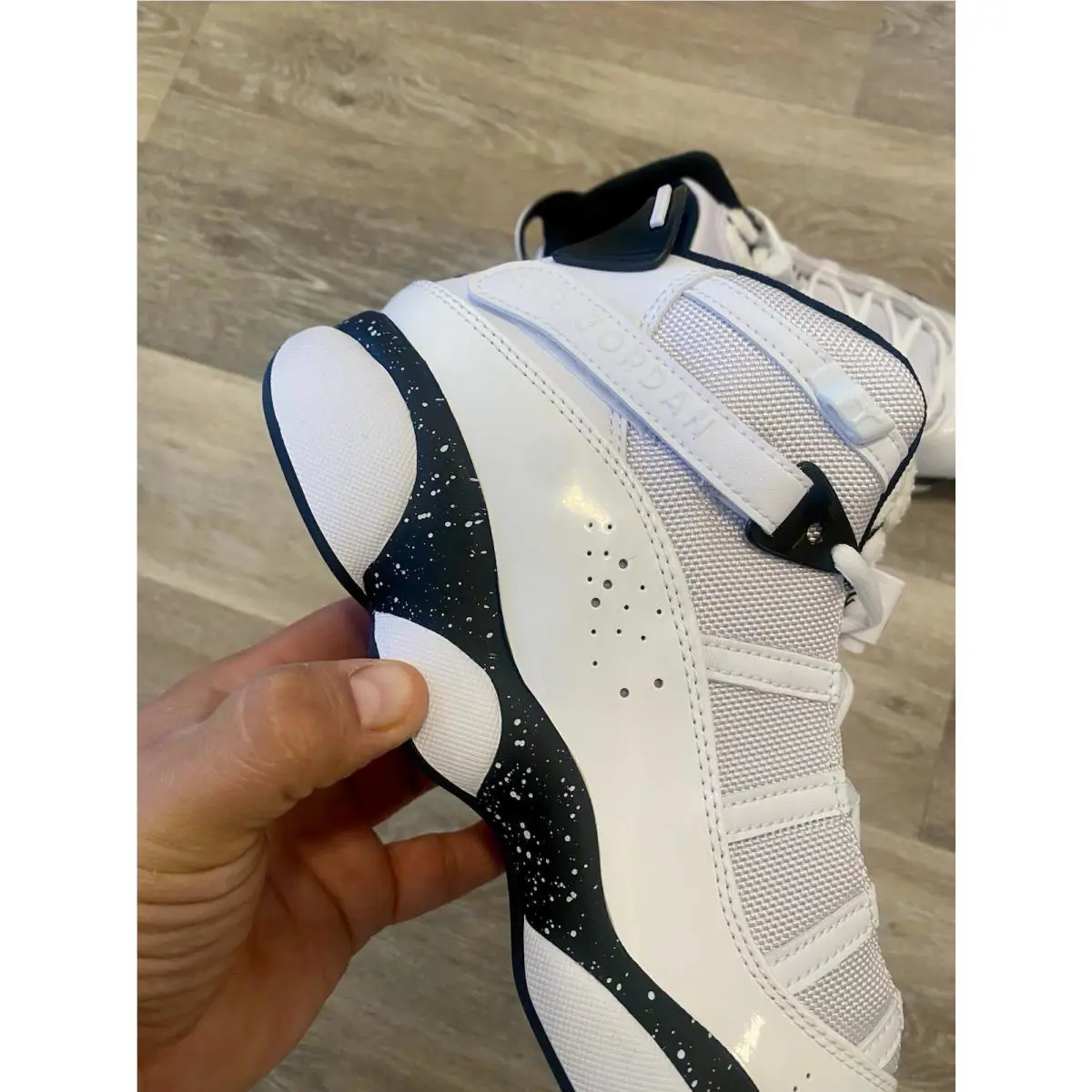Nike shoes - Nike Air Jordan - Air - 322992-111 - White / Black (UPC: 197593862099) 7
