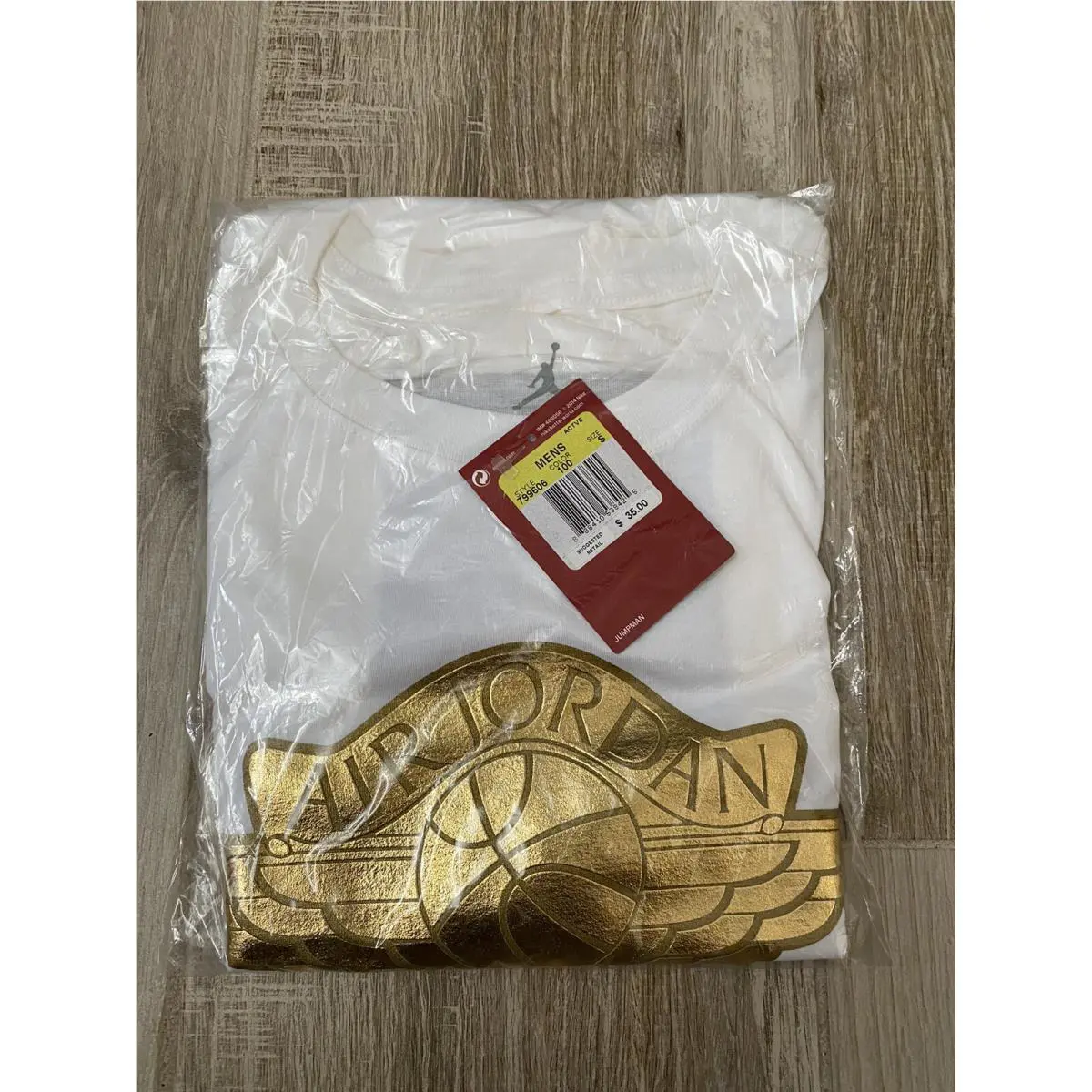 Nike clothing - NIKE AIR JORDAN 1 PINNACLE - 799606-100 - White/Gold (UPC: 0888410538425) 6