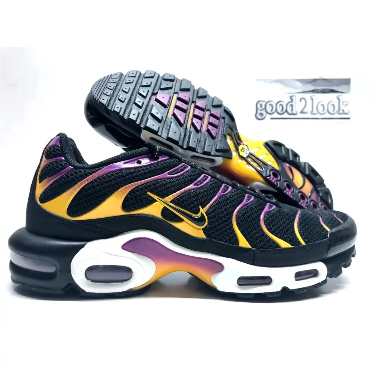 Nike Air Max Plus Black/black-university Gold Size Men 11.5 DX2663-001