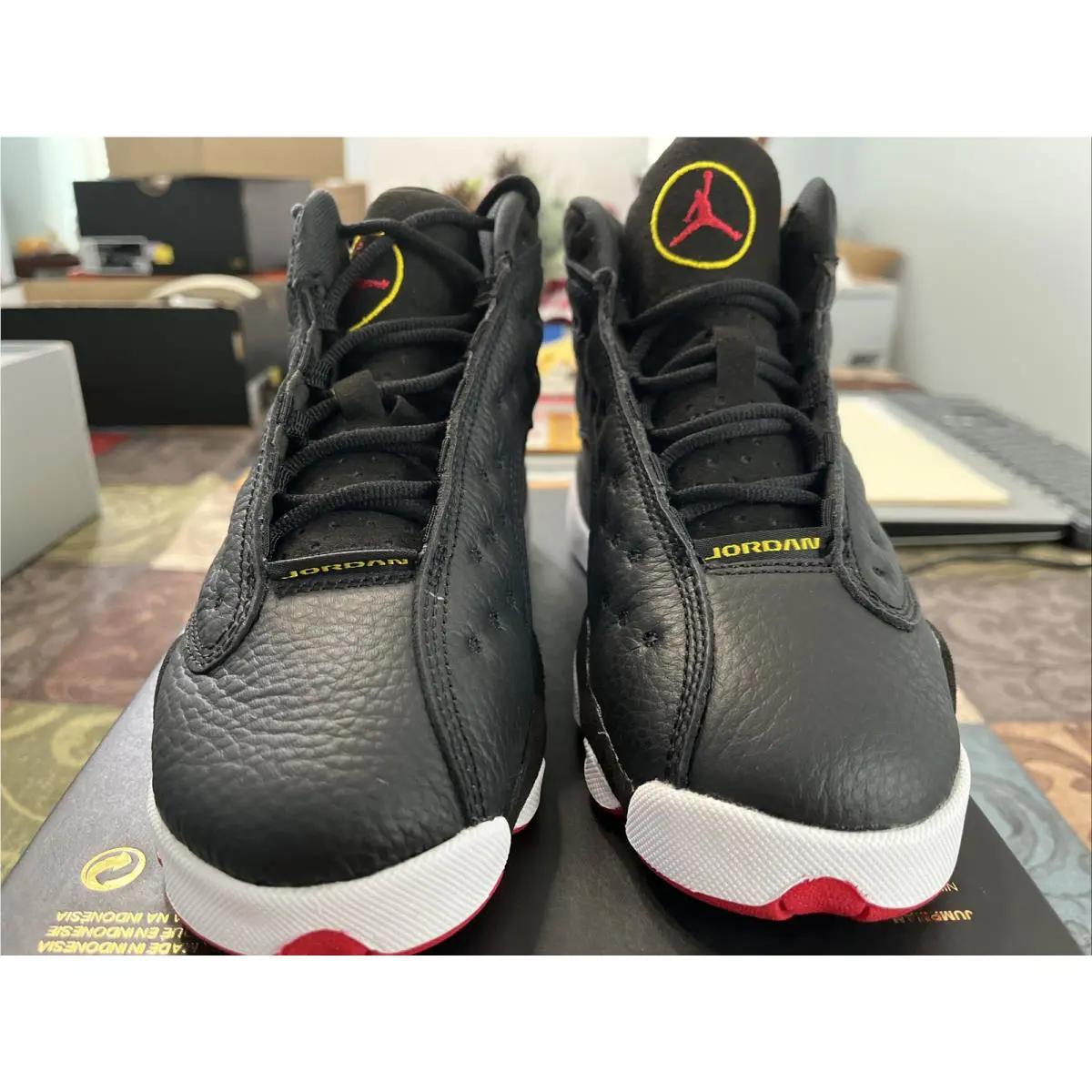 Nike shoes - Nike Air Jordan 13 - Air - DJ3003-062 - Black/White/True Red 4