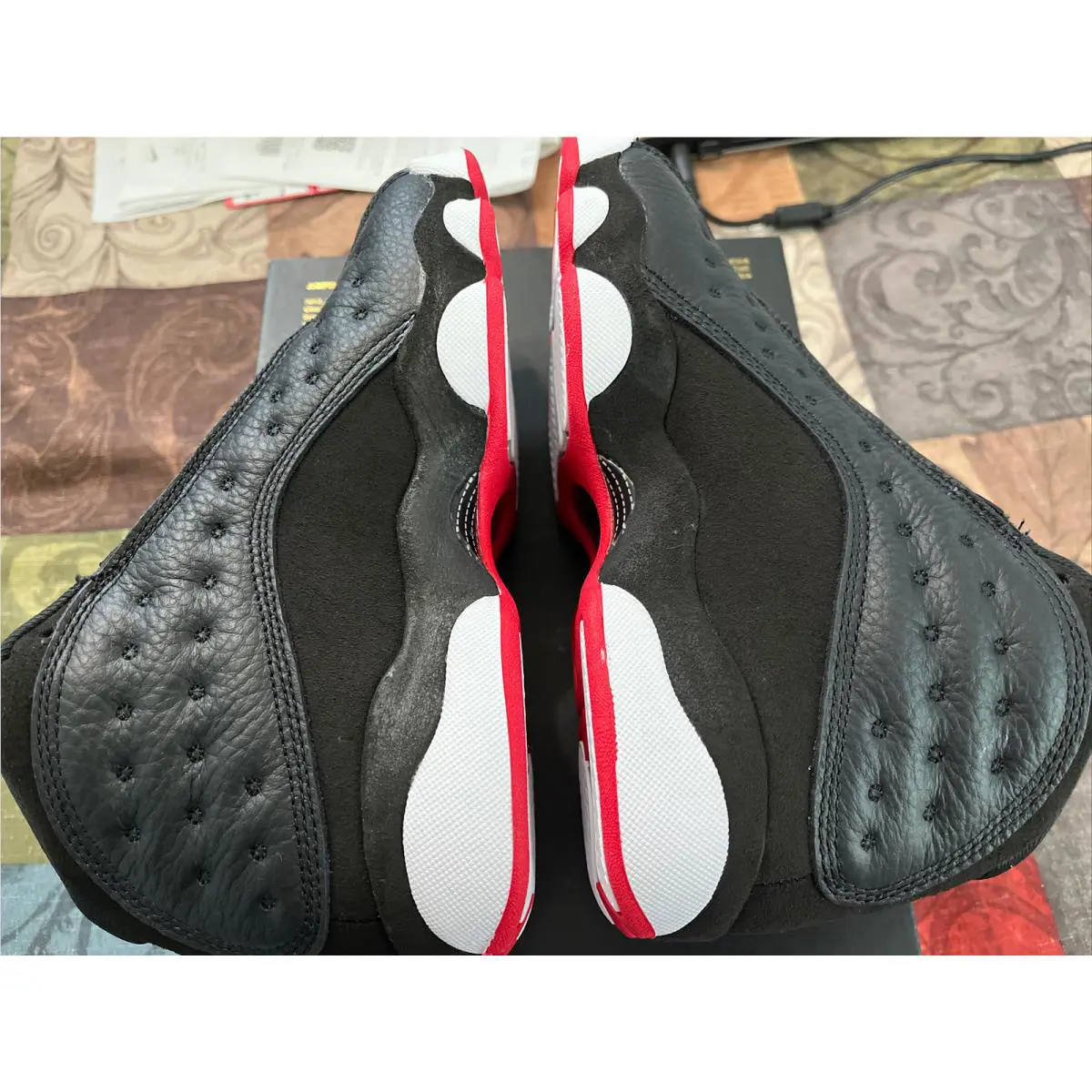 Nike shoes - Nike Air Jordan 13 - Air - DJ3003-062 - Black/White/True Red 10