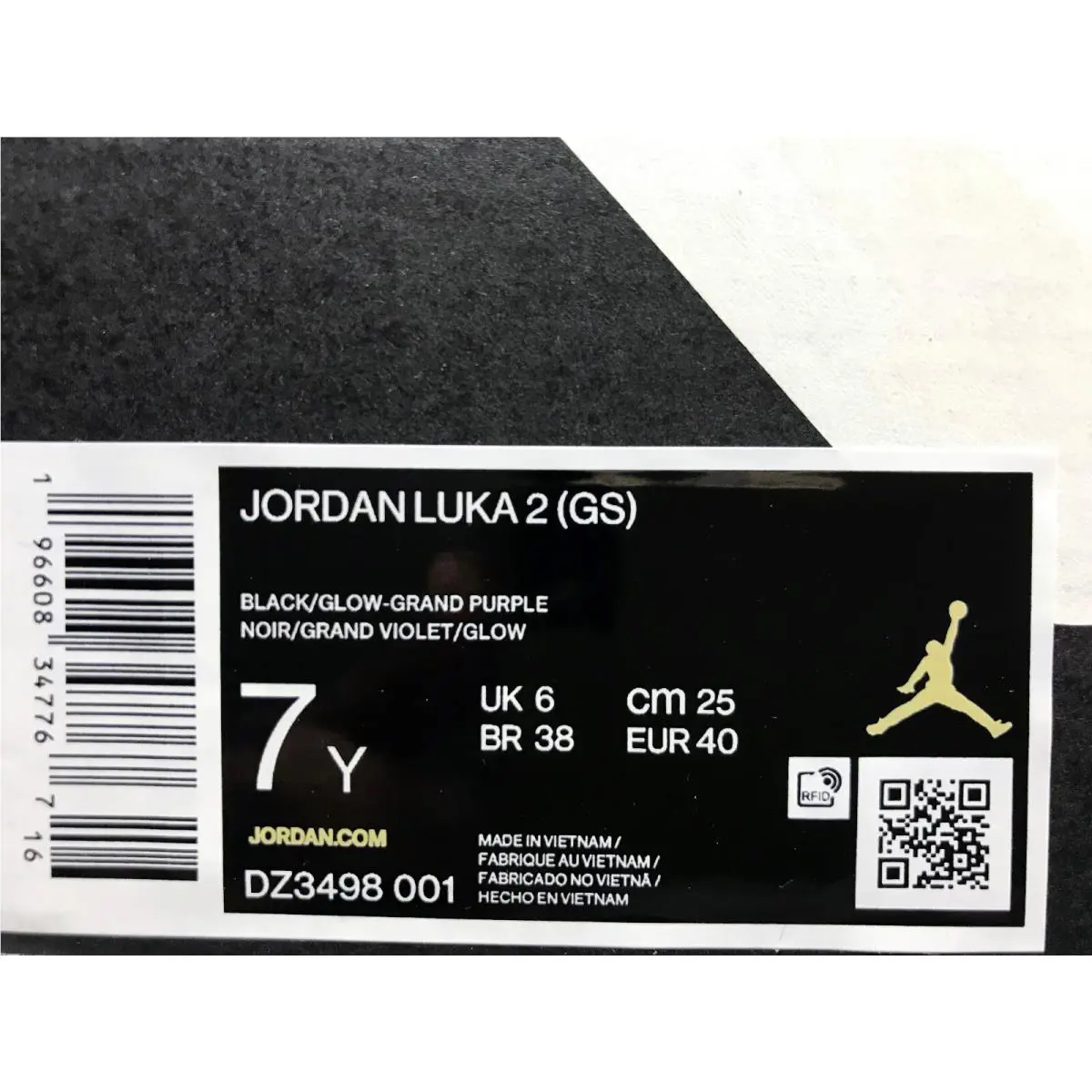 Nike shoes - Air Jordan 2 - Air - Black (UPC: 196608347767) 4