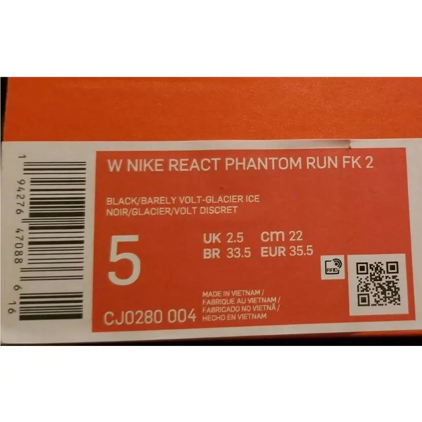 Nike shoes - Nike React Phantom - React Phantom - CJ0280-004 - Black 4