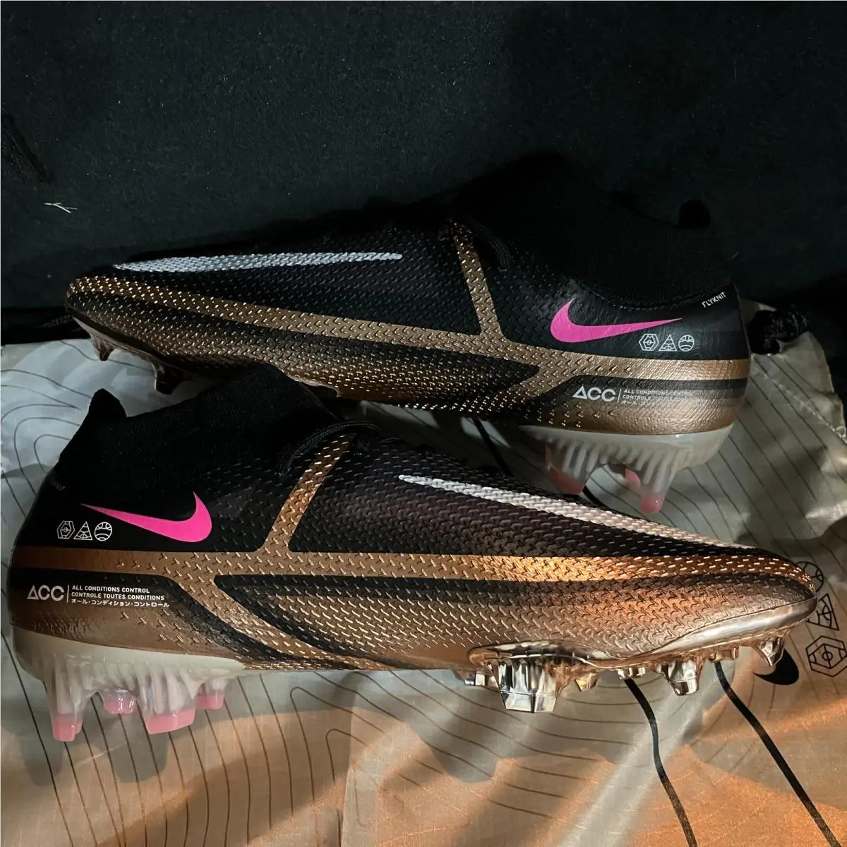 Nike shoes - Nike Phantom GT2 Elite FG - DR5955-810 - Black (UPC: 196152911568) 8
