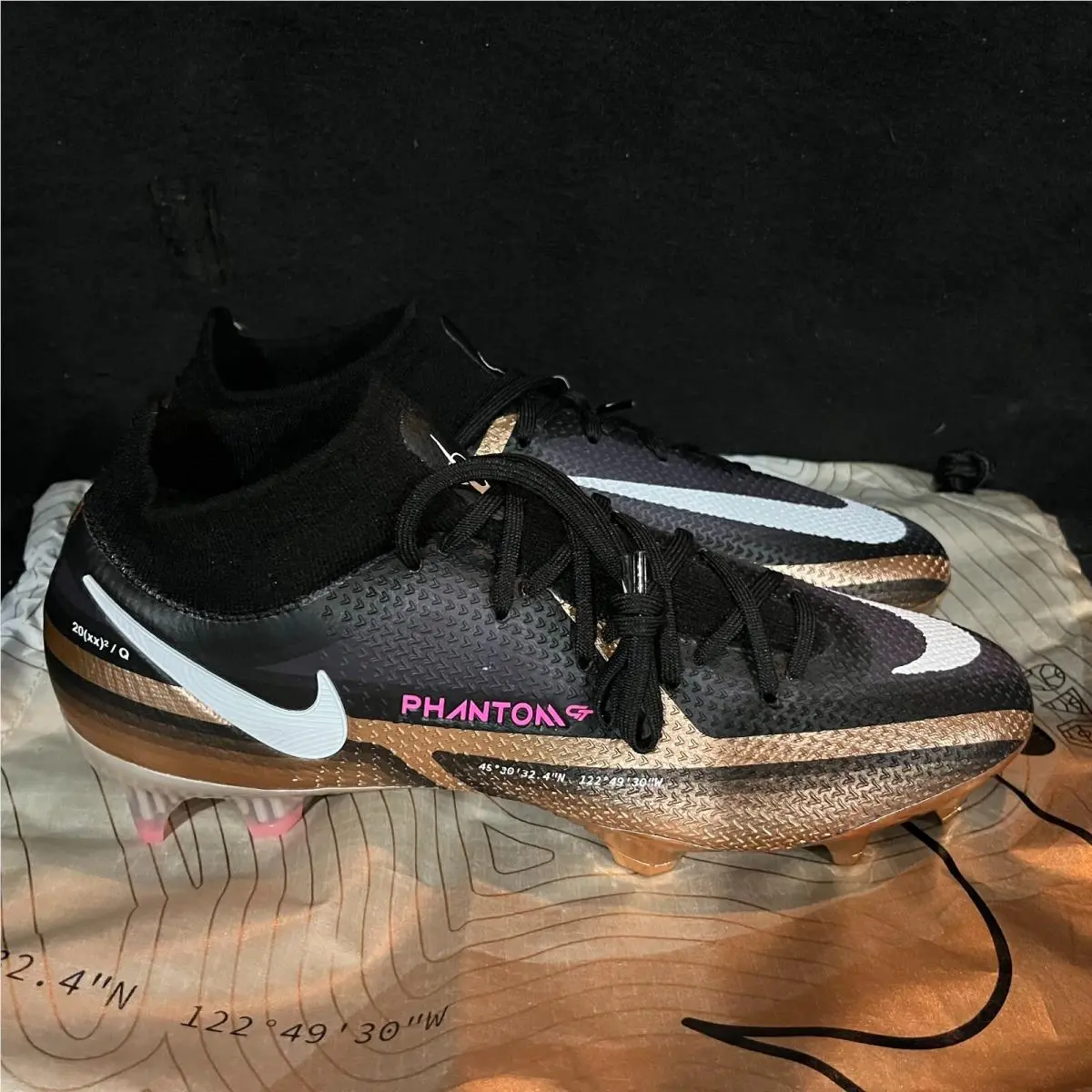 Nike shoes - Nike Phantom GT2 Elite FG - DR5955-810 - Black (UPC: 196152911568) 9