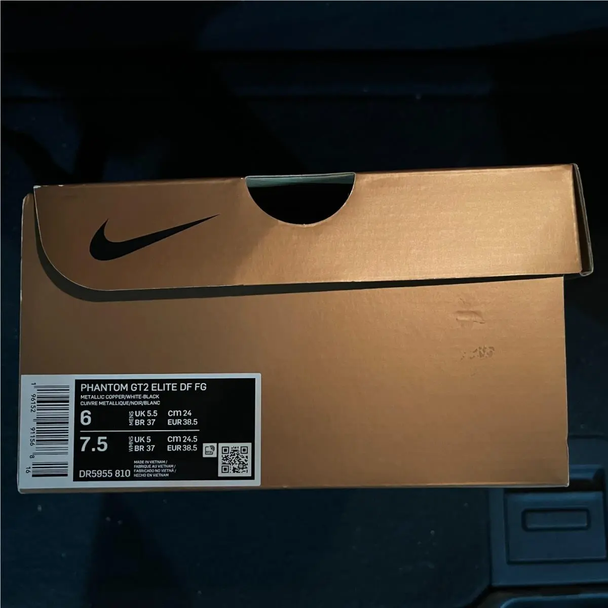 Nike shoes - Nike Phantom GT2 Elite FG - DR5955-810 - Black (UPC: 196152911568) 10