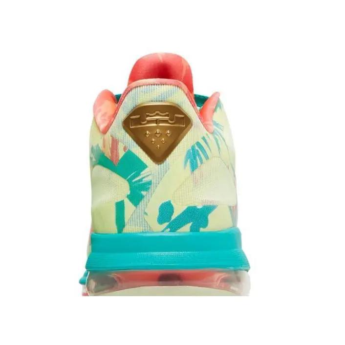 Nike shoes - Nike LeBron IX Low - LeBron Low - White Lime/Bright Mango 3