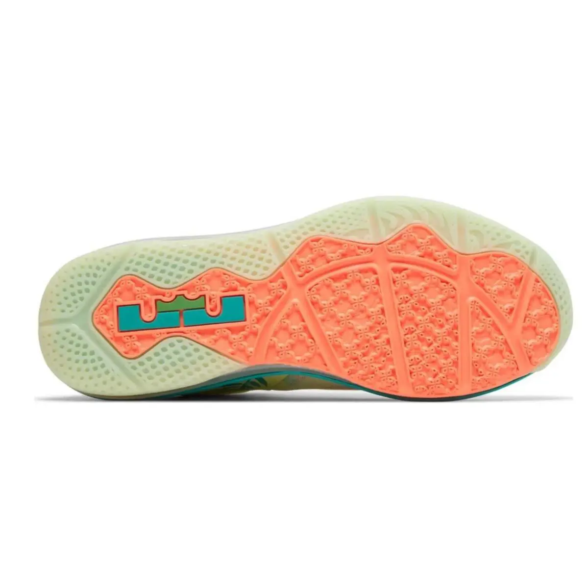 Nike shoes - Nike LeBron IX Low - LeBron Low - White Lime/Bright Mango 5