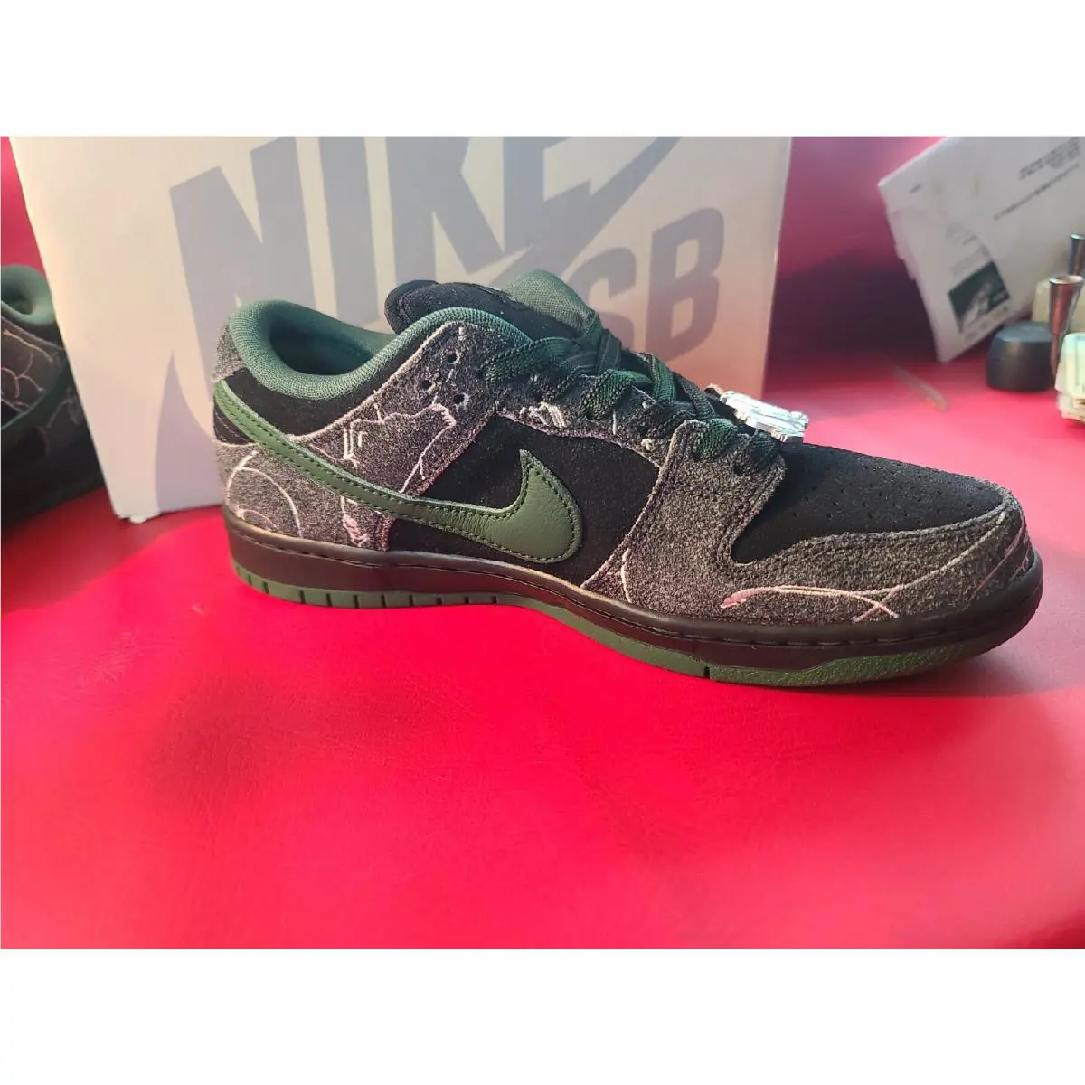 Nike shoes - Nike SB Dunk - Dunk - HF7743-001 - Black/Gorge Green-Summit White (UPC: 197599969754) 10
