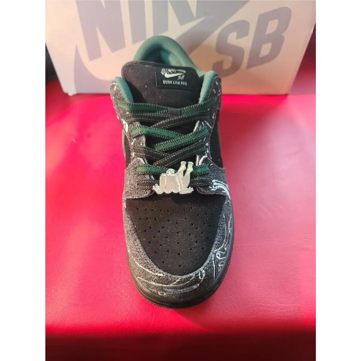 Nike shoes - Nike SB Dunk - Dunk - HF7743-001 - Black/Gorge Green-Summit White (UPC: 197599969754) 11