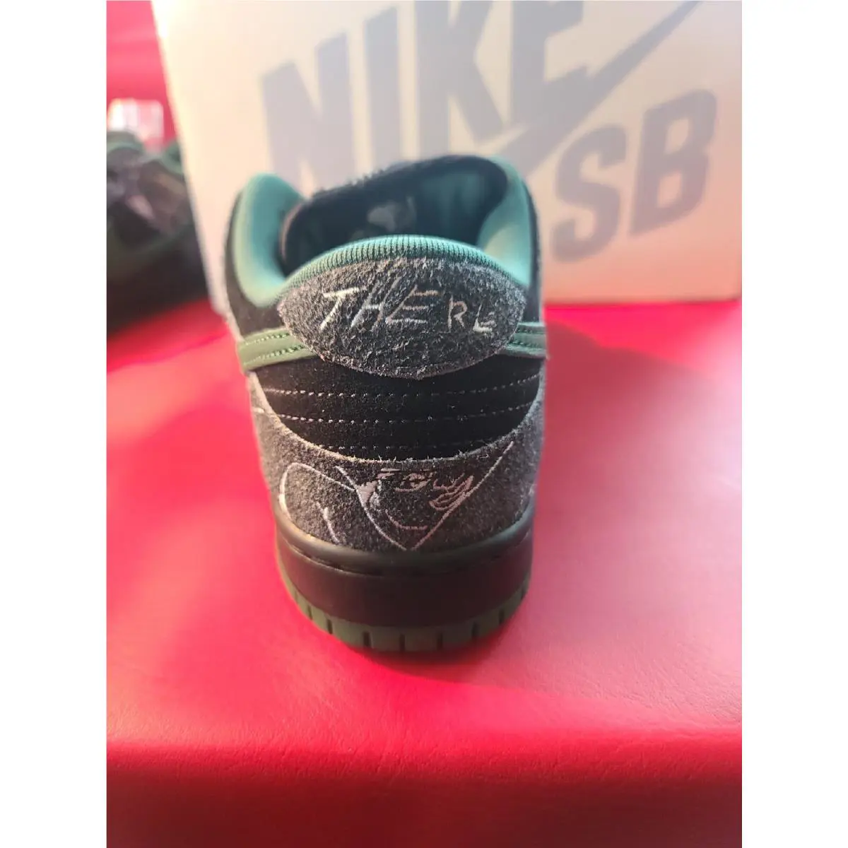 Nike shoes - Nike SB Dunk - Dunk - HF7743-001 - Black/Gorge Green-Summit White (UPC: 197599969754) 14