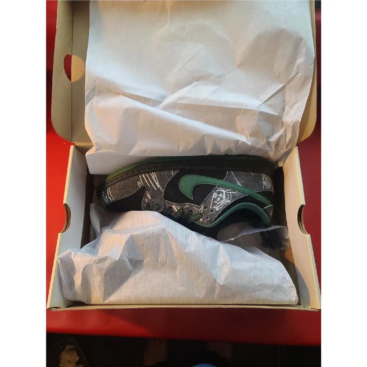 Nike shoes - Nike SB Dunk - Dunk - HF7743-001 - Black/Gorge Green-Summit White (UPC: 197599969754) 20