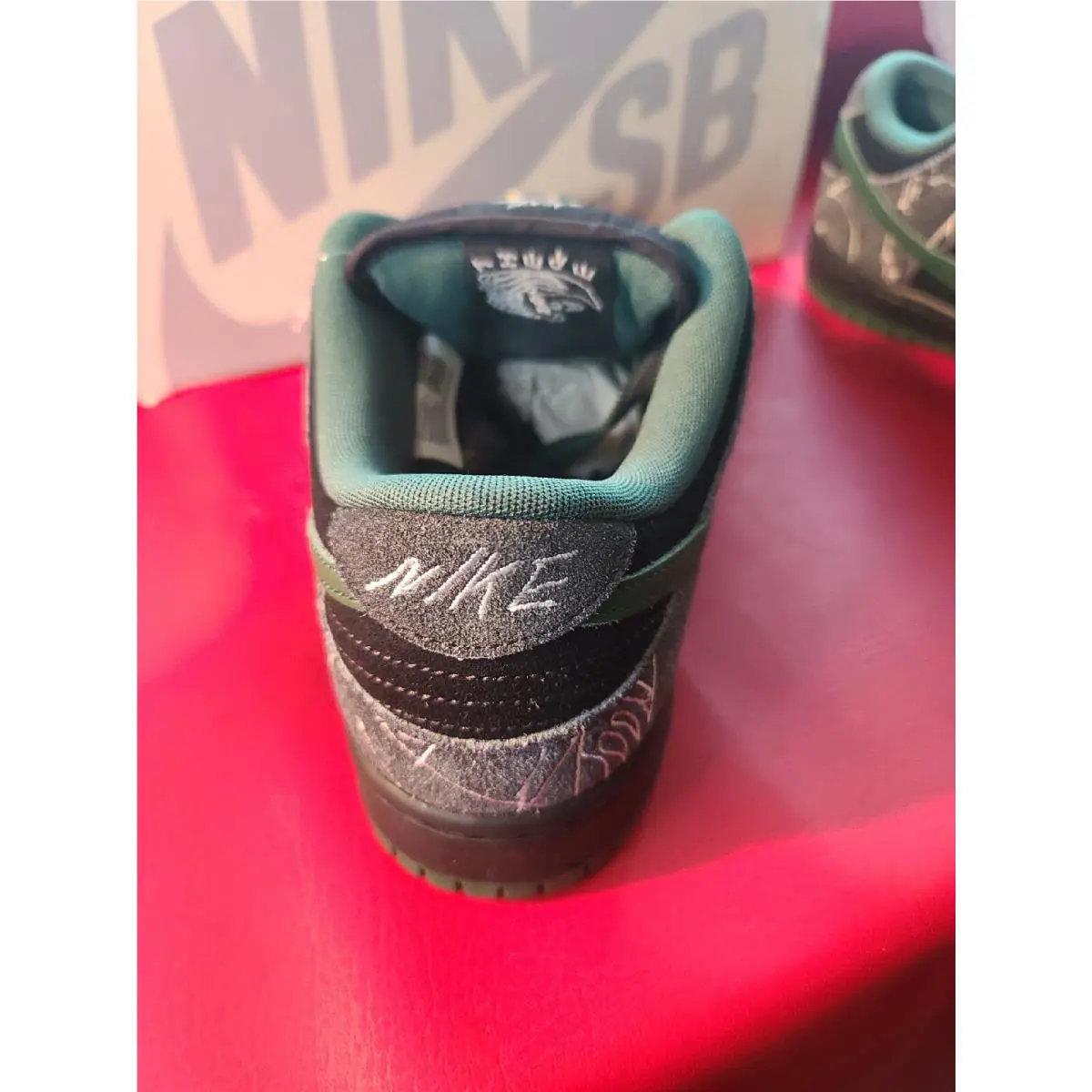 Nike shoes - Nike SB Dunk - Dunk - HF7743-001 - Black/Gorge Green-Summit White (UPC: 197599969754) 2