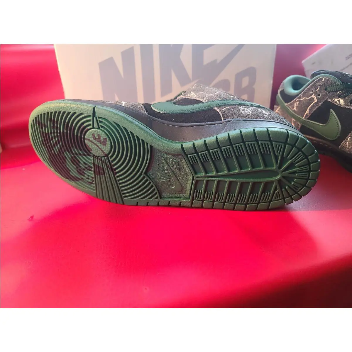 Nike shoes - Nike SB Dunk - Dunk - HF7743-001 - Black/Gorge Green-Summit White (UPC: 197599969754) 6