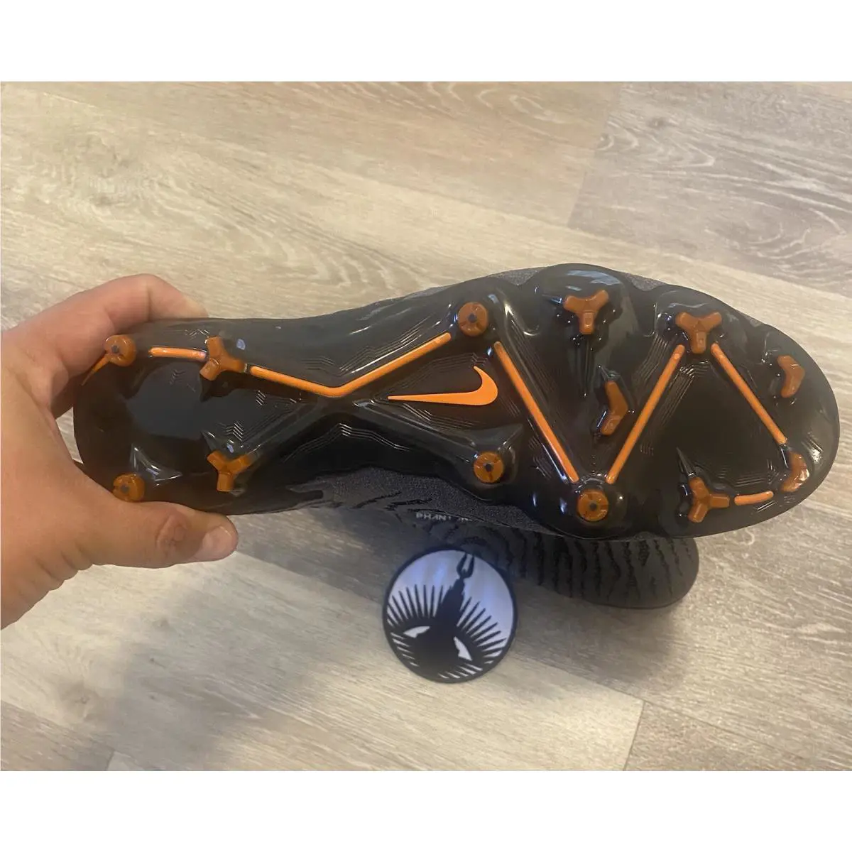 Nike shoes - Nike Phantom GX - Phantom - DC9968-010 - Black/Dark Smoke Grey/Total Orange/Summit White (UPC: 196153808799) 8