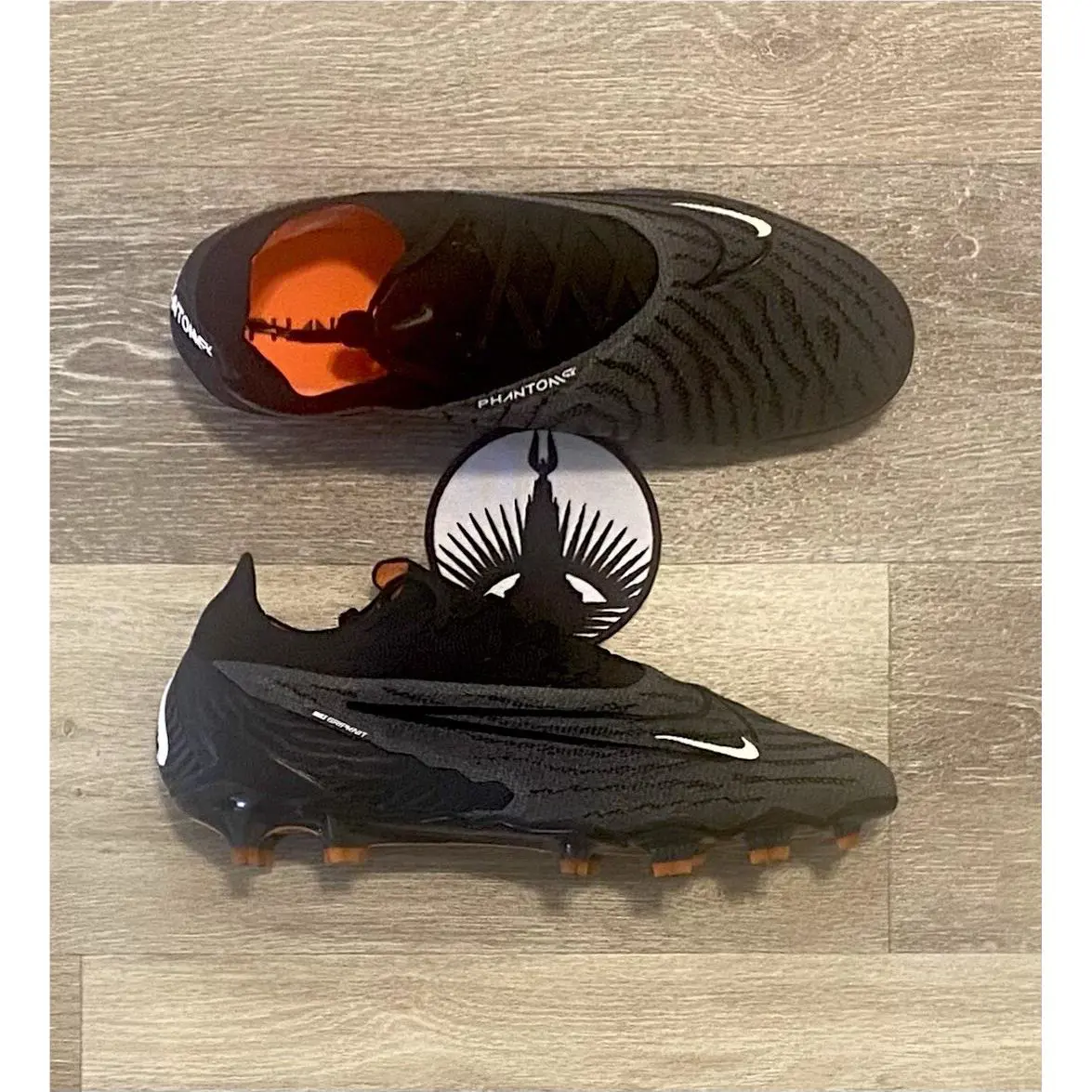 Nike shoes - Nike Phantom GX - Phantom - DC9968-010 - Black/Dark Smoke Grey/Total Orange/Summit White (UPC: 196153808799) 5