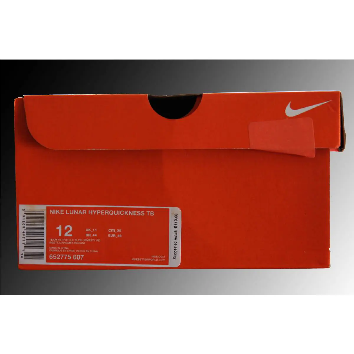 Nike shoes - RED/MTLLC SLVR-UNIVERSITY RED (UPC: 091209497111) 5