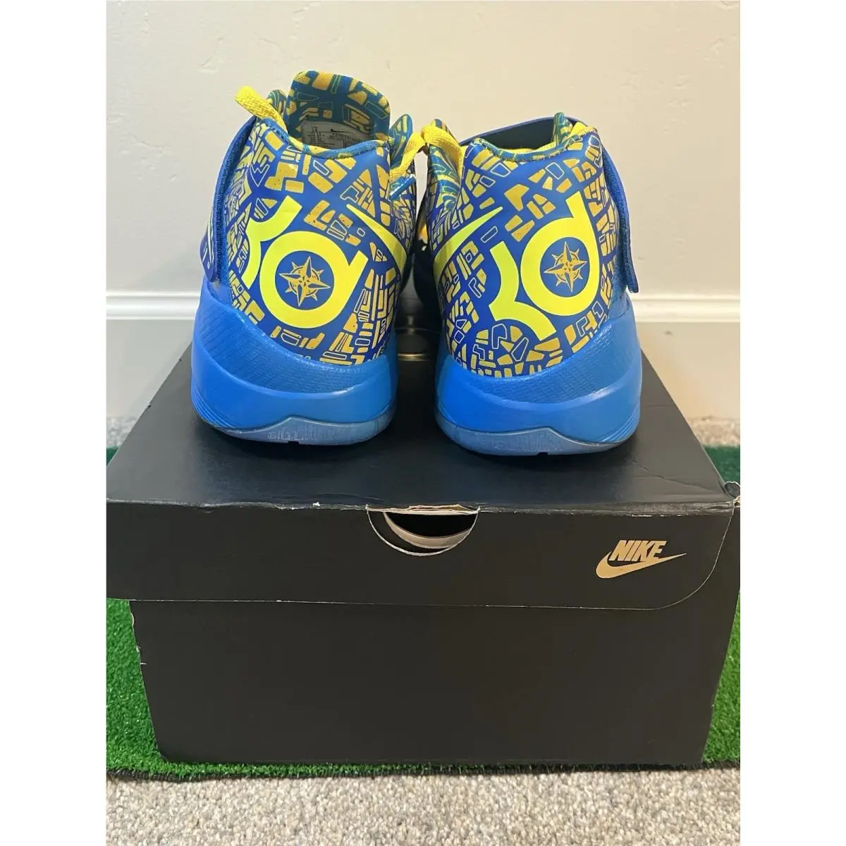 Nike shoes - Nike KD 4 - FZ5916-400 - Yellow 2