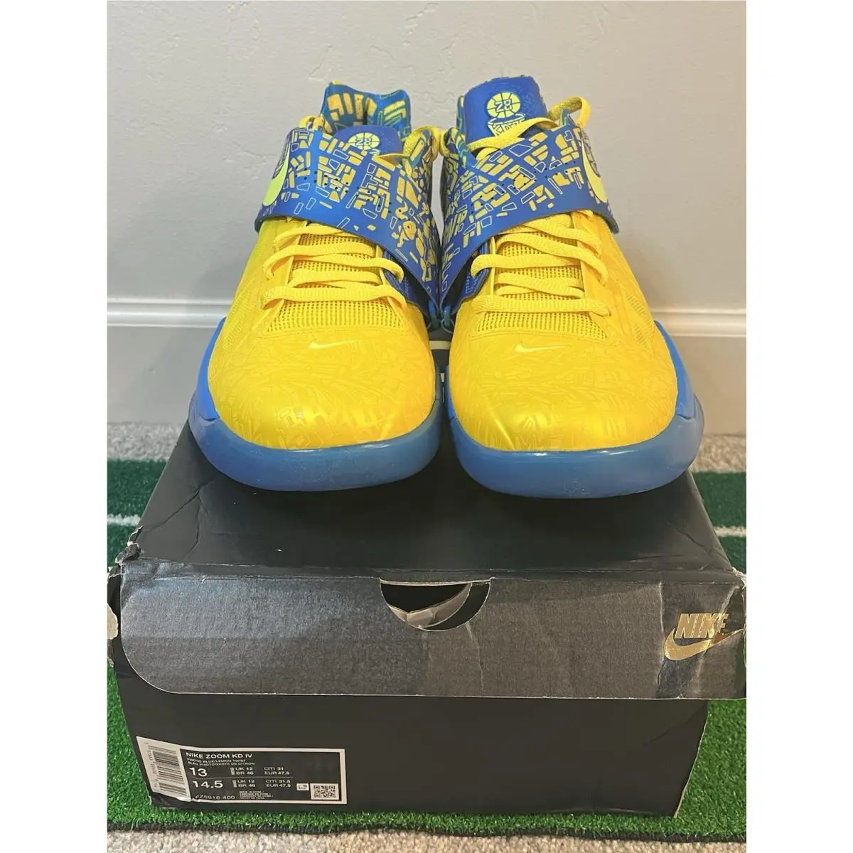 Nike shoes - Nike KD 4 - FZ5916-400 - Yellow 3