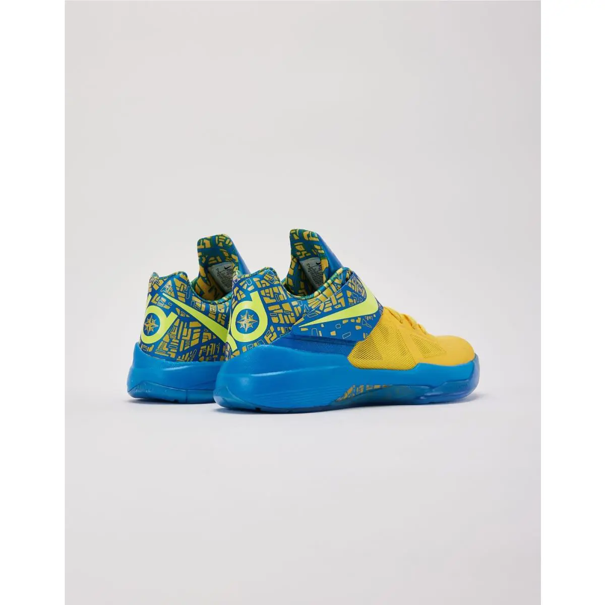 Nike shoes - Nike KD 4 - FZ5916-400 - Lemon Twist/ Blue, Manufacturer: Photo Blue/Lemon Twist/Tour Yellow 0