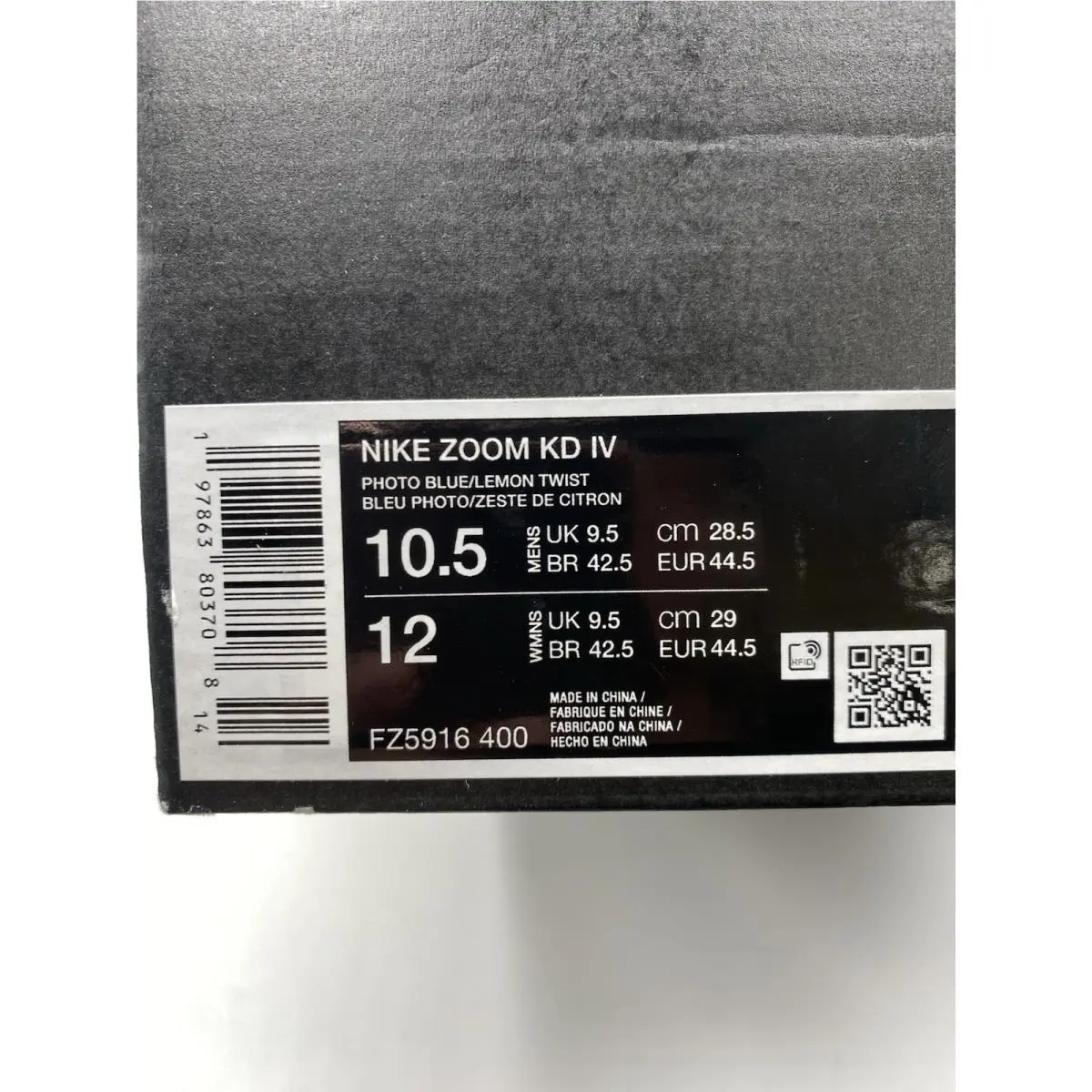 Nike shoes - Nike Zoom KD - Zoom - FZ5916-400 - Blue (UPC: 197863803708) 6