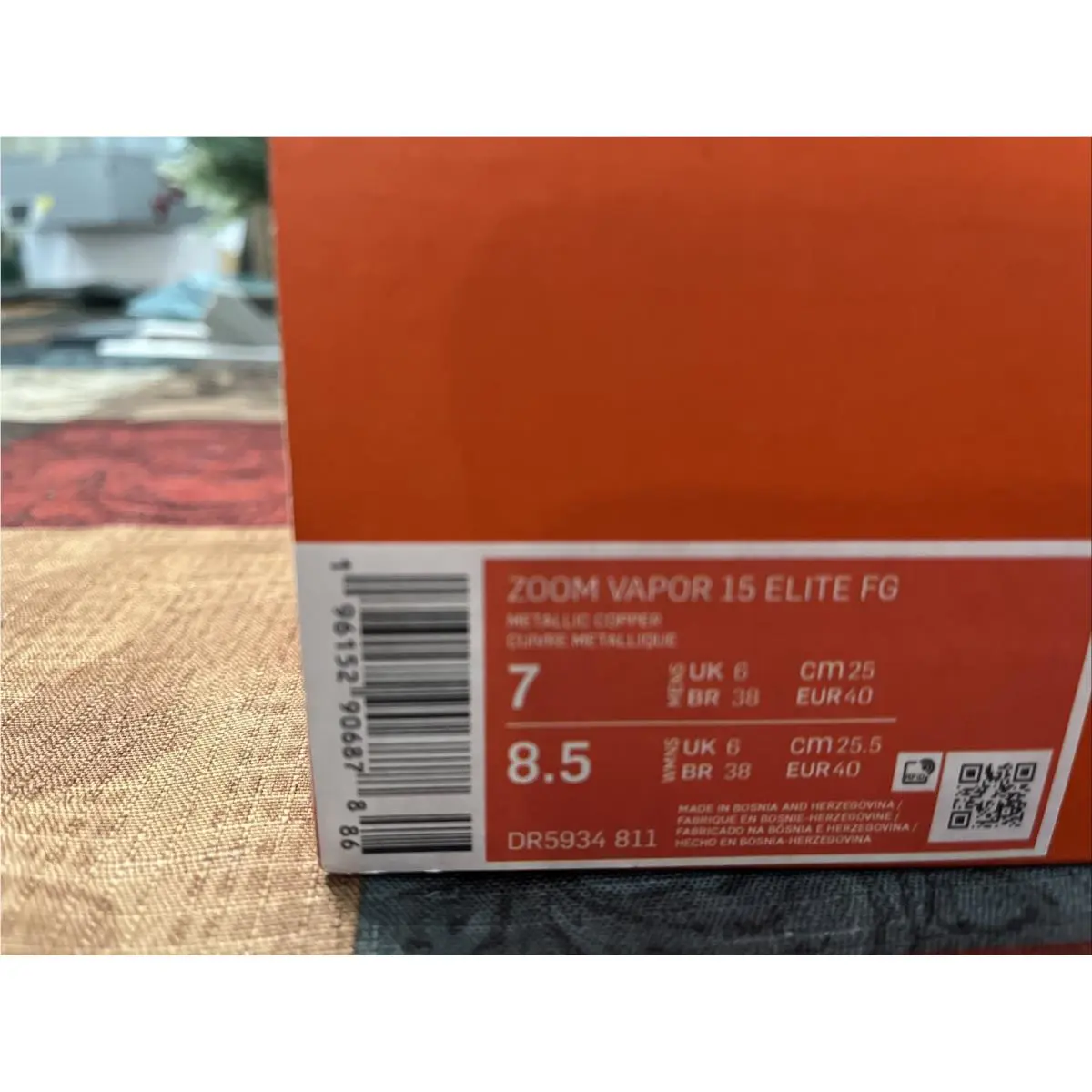 Nike shoes - Nike Zoom Mercurial Vapor - Zoom Mercurial Vapor - DR5934-811 - Metallic Copper 12