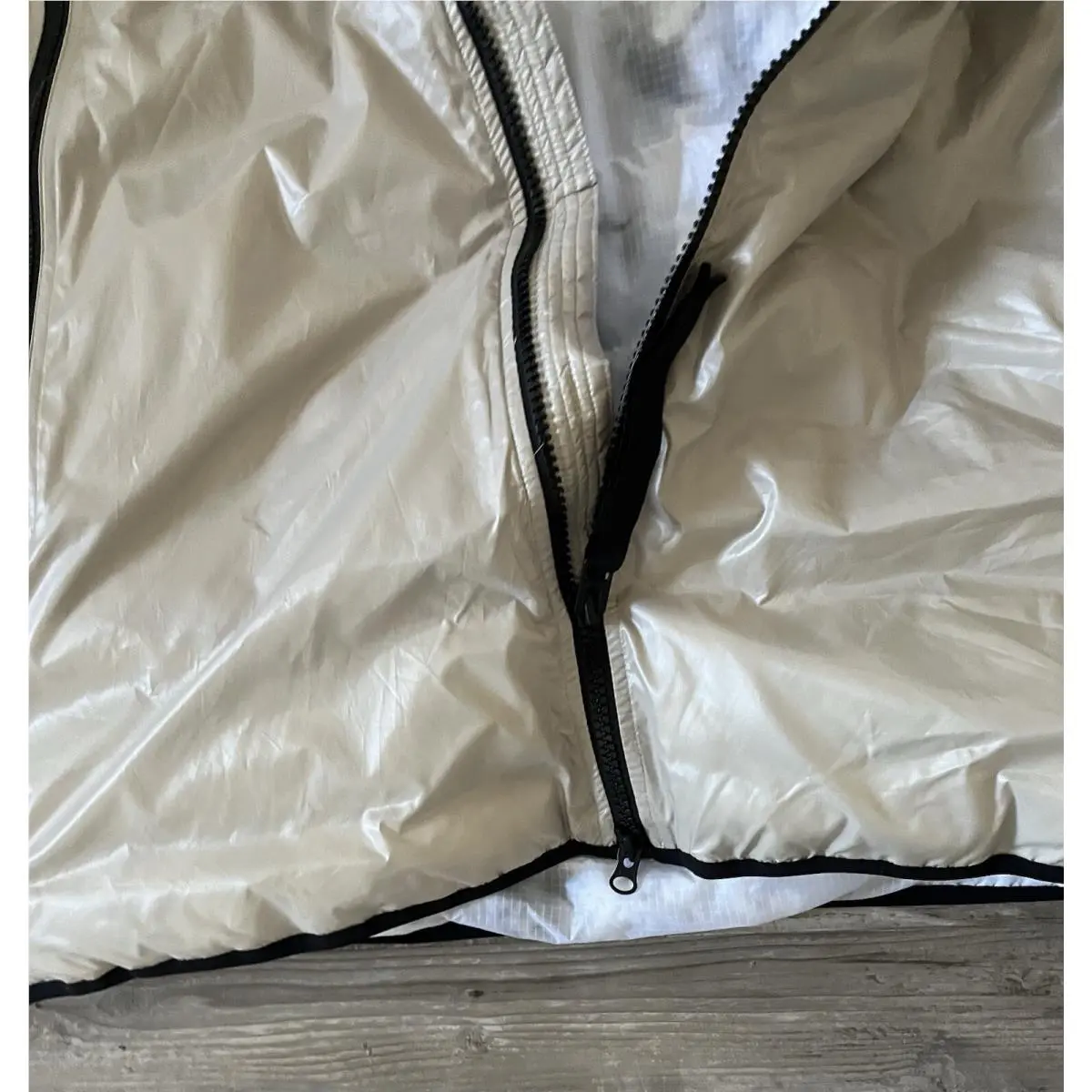 Nike clothing - Nike Synthetic-Fill Windrunner - Windrunner - CZ1508 - Beige, Manufacturer: Stone/White/Black (UPC: 194494714991) 9