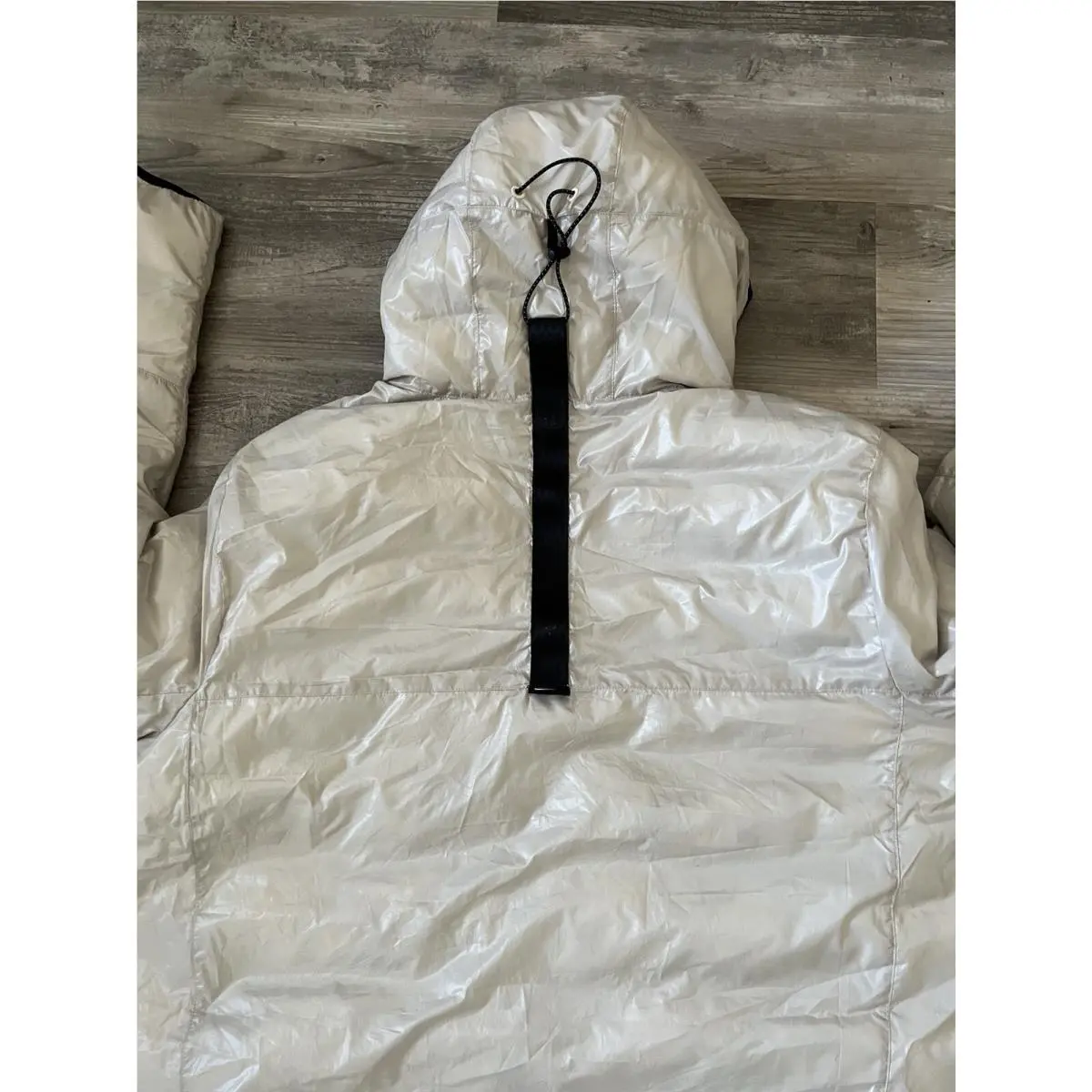 Nike clothing - Nike Synthetic-Fill Windrunner - Windrunner - CZ1508 - Beige, Manufacturer: Stone/White/Black (UPC: 194494714991) 14