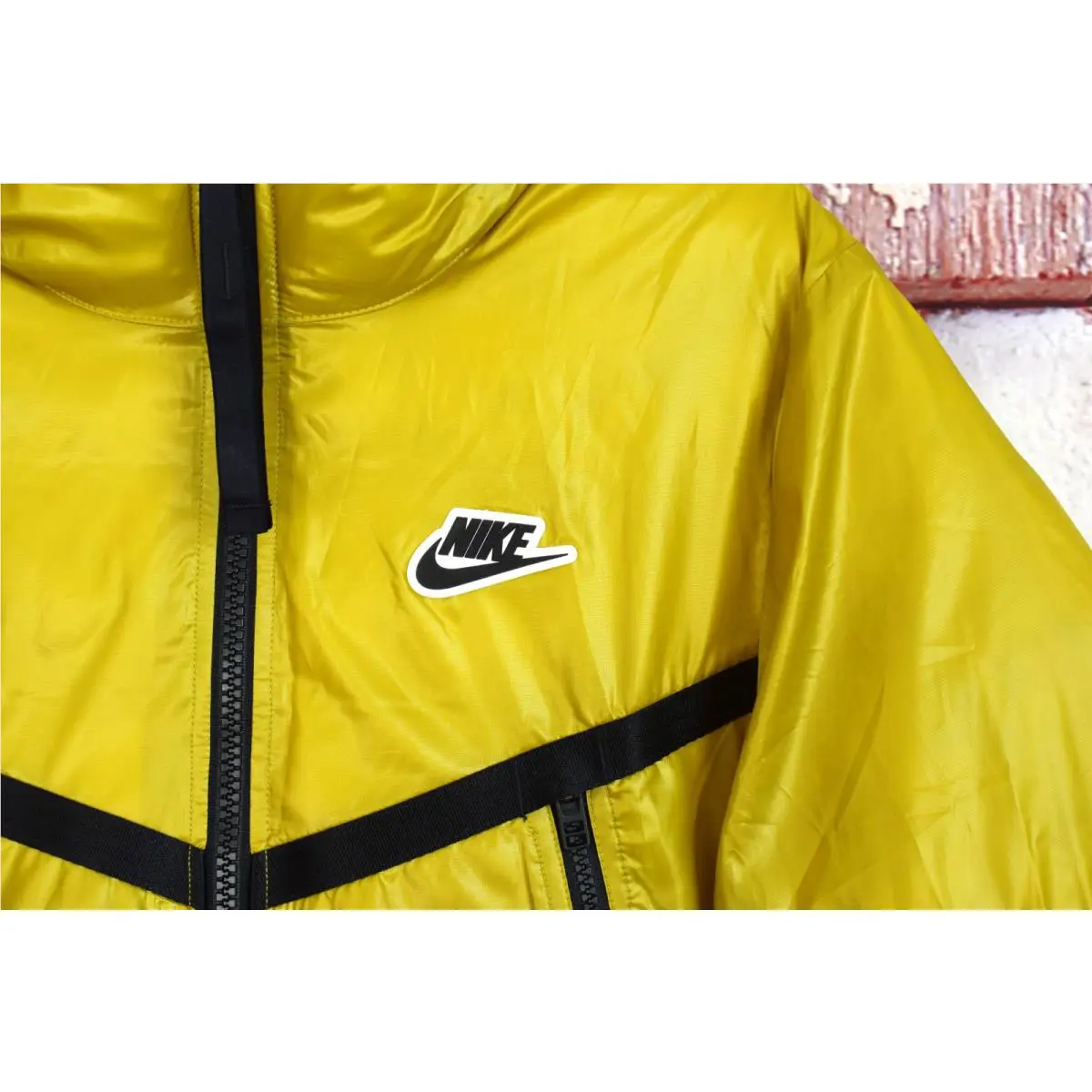 Nike clothing - Nike Synthetic-Fill Windrunner - Windrunner - CZ1508 - Beige, Manufacturer: Stone/White/Black (UPC: 194494714991) 3