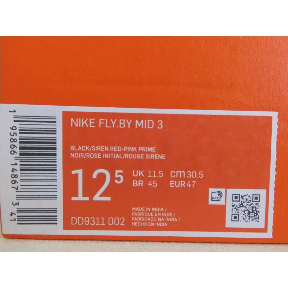 Nike shoes - Nike Fly.By Mid 3 - Mid - Black (UPC: 195866148673) 3