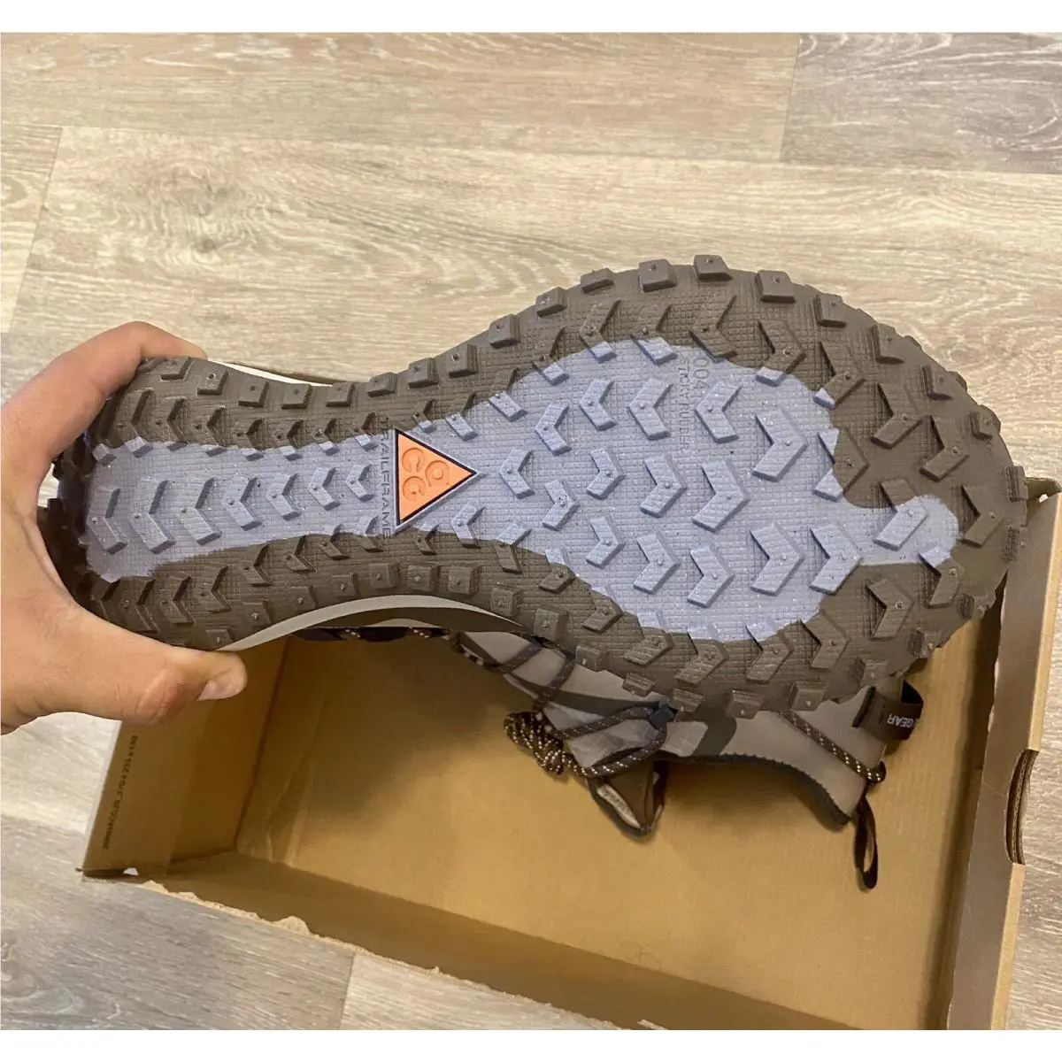 Nike shoes - Nike ACG Mountain Fly Low SE - DQ1979-001 - Ironstone-Light Bone (UPC: 196149488479) 9
