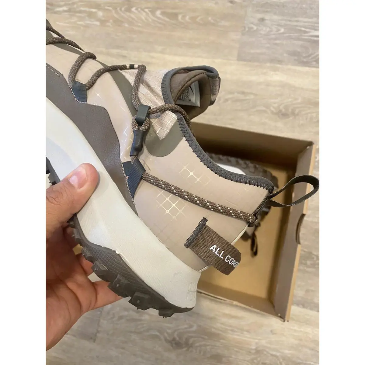 Nike shoes - Nike ACG Mountain Fly Low SE - DQ1979-001 - Ironstone-Light Bone (UPC: 196149488479) 1