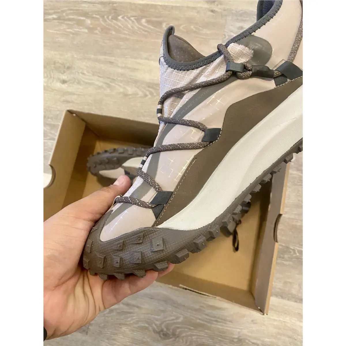 Nike shoes - Nike ACG Mountain Fly Low SE - DQ1979-001 - Ironstone-Light Bone (UPC: 196149488479) 2