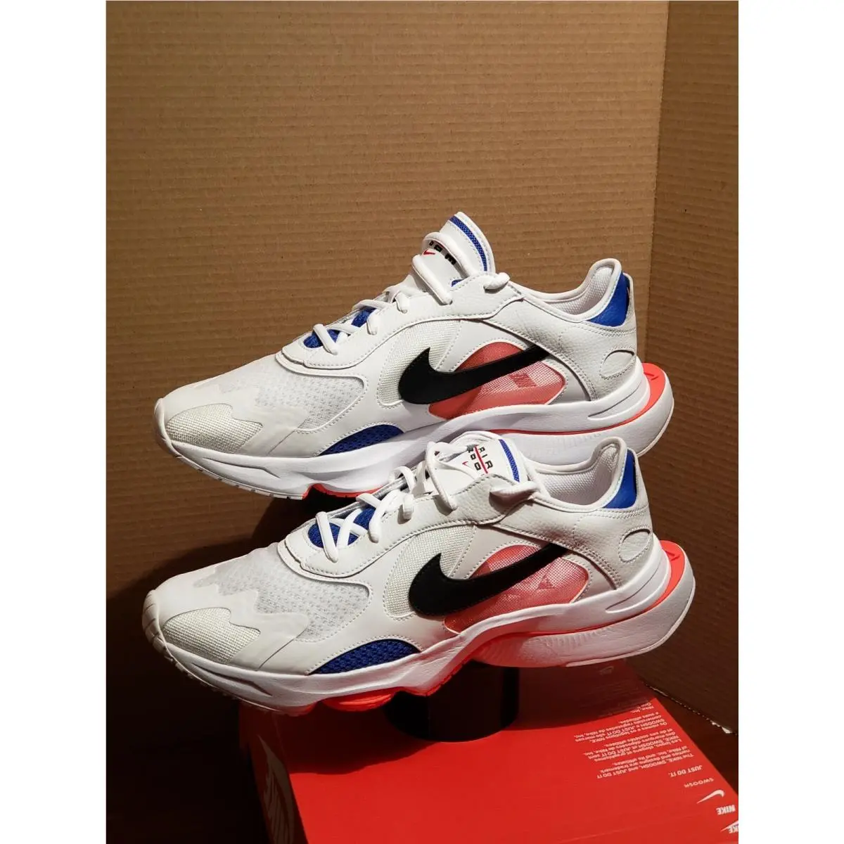 Nike Air Zoom Division Men`s Size 12 Black White Game Royal Red CK2946-100