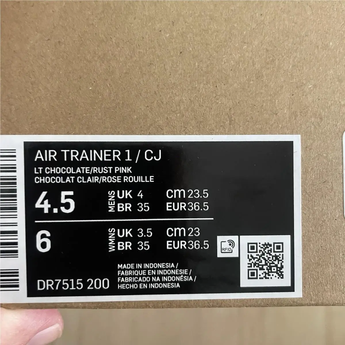 Nike shoes - Nike Air Trainer 1 - Air Trainer - DR7515 200 - Brown 6