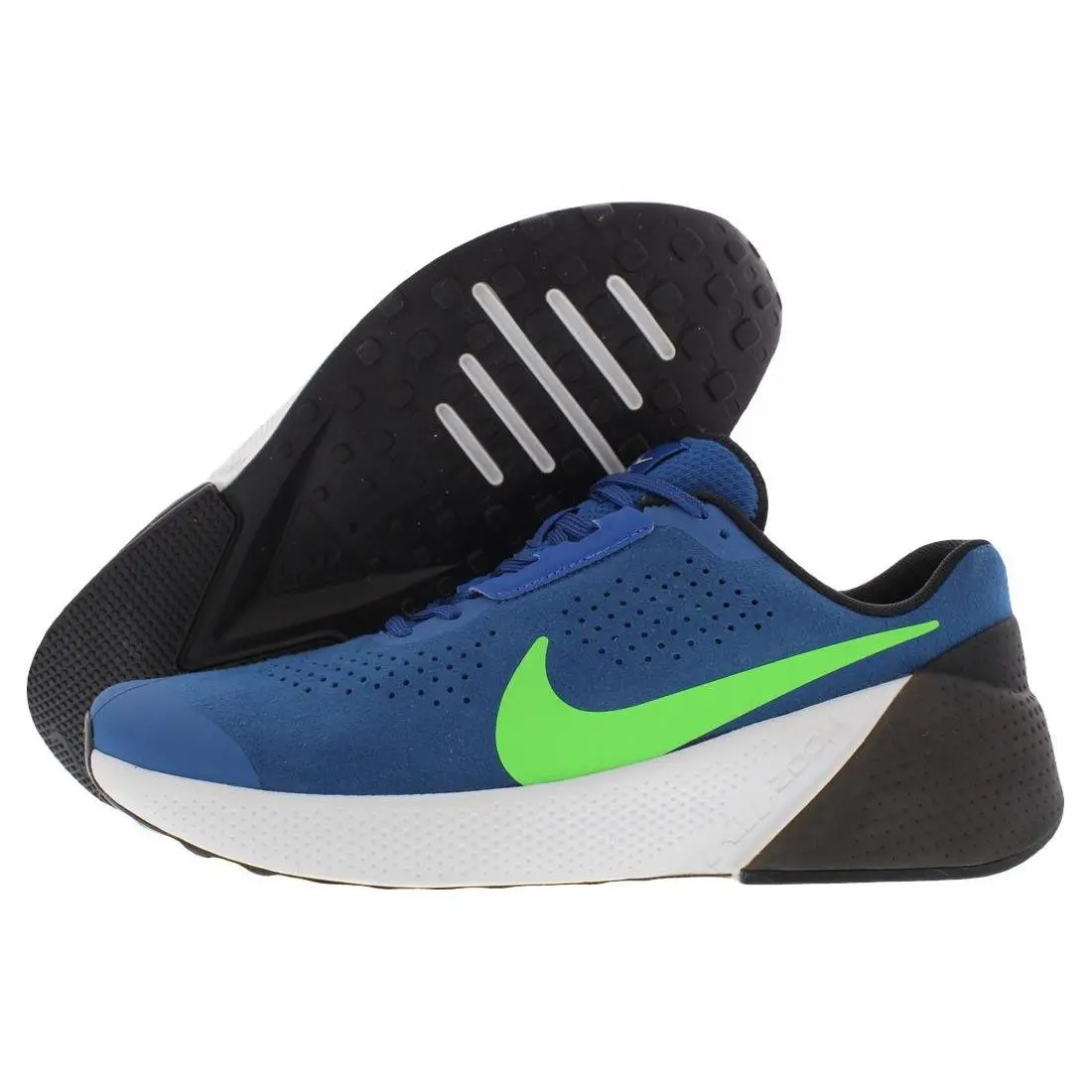 Nike Air Zoom Training 1 Suede Mens Shoes Size 10.5 Color: Court Blue/green