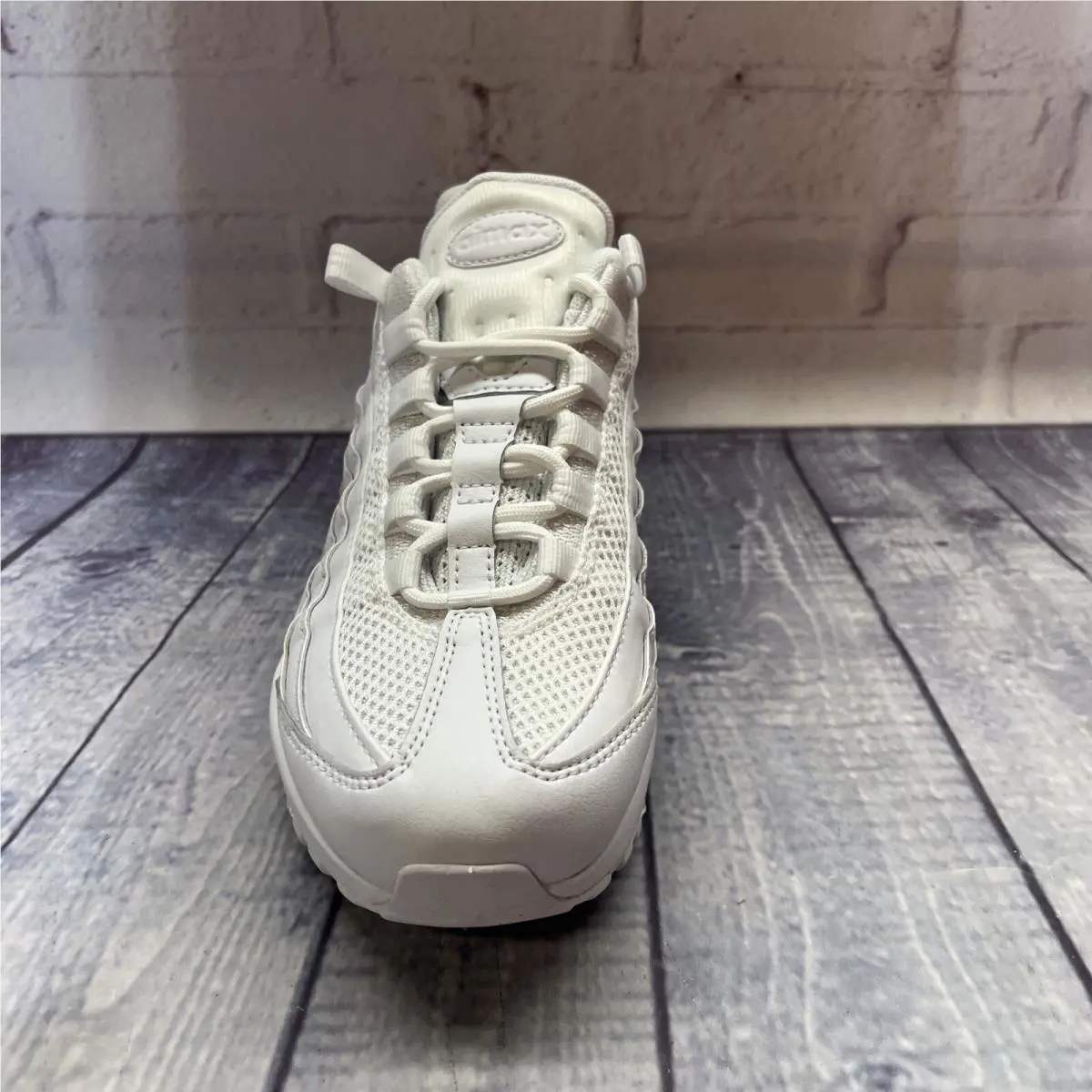 Nike shoes - Nike Air Max 95 - Air Max - DH8015-100 - White/ White- Metallic Silver 8