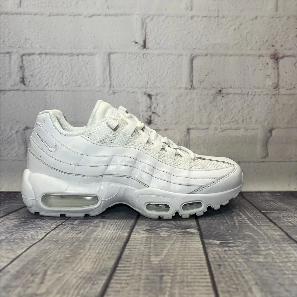 Nike shoes - Nike Air Max 95 - Air Max - DH8015-100 - White/ White- Metallic Silver 0