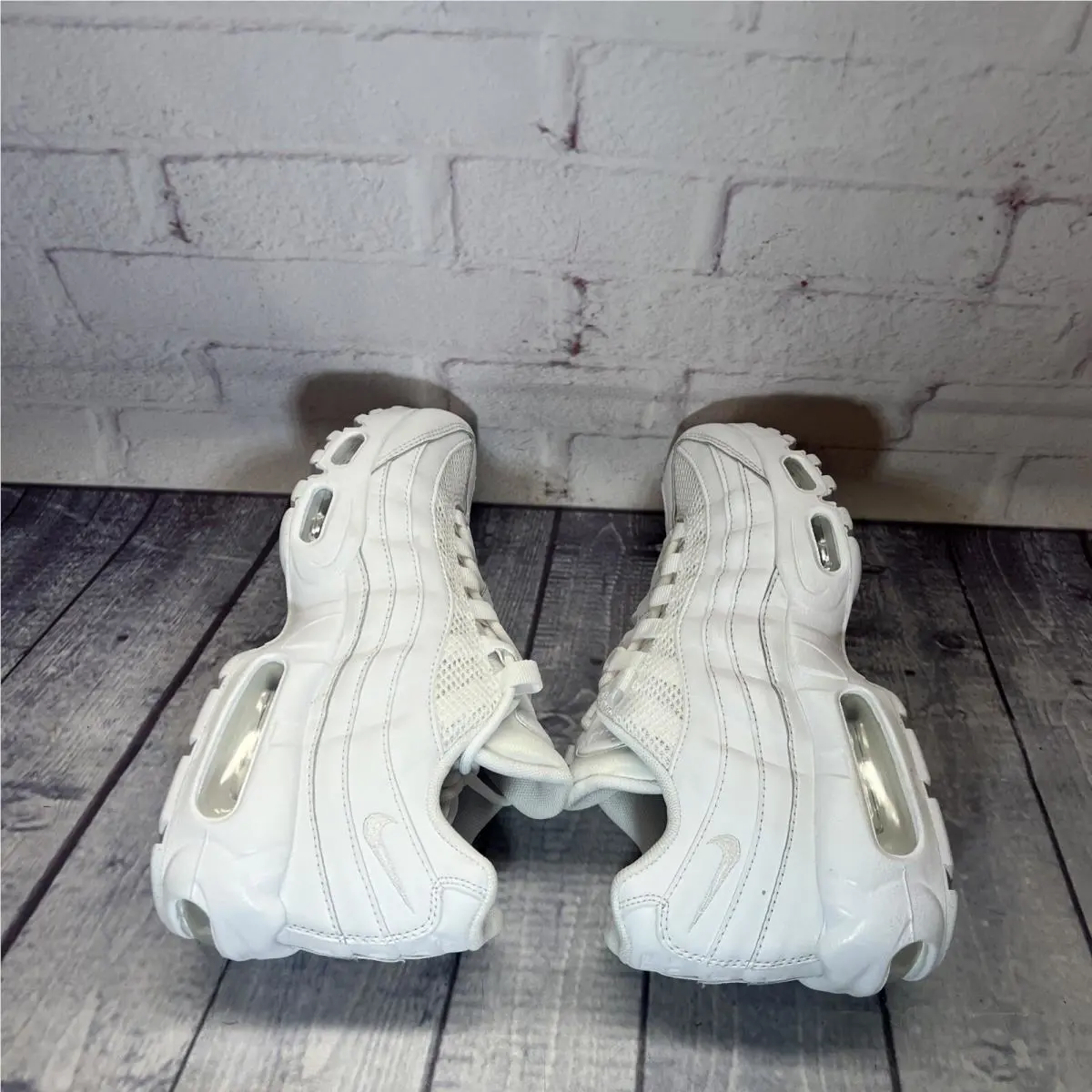 Nike shoes - Nike Air Max 95 - Air Max - DH8015-100 - White/ White- Metallic Silver 5