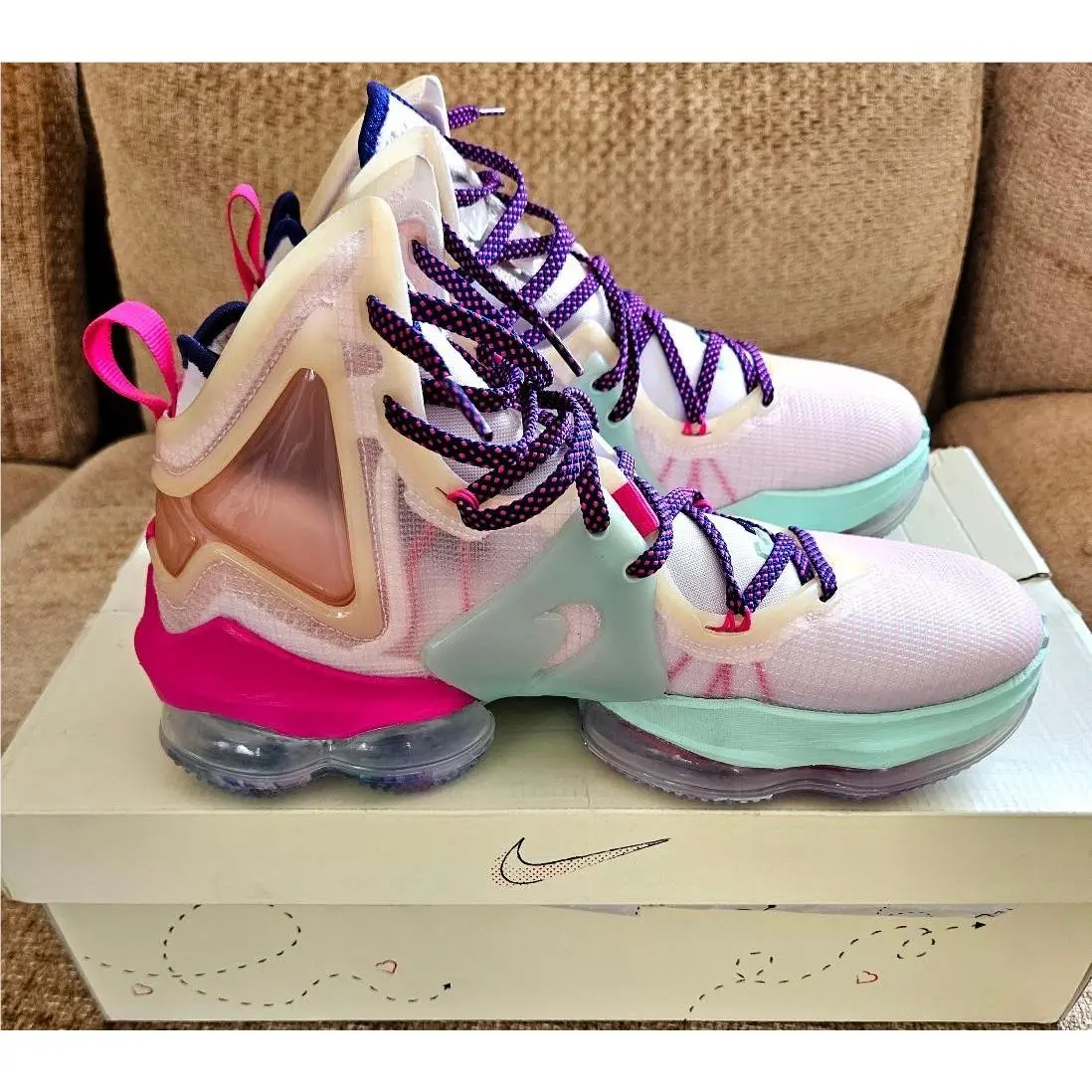 Nike shoes - Nike LeBron 19 - LeBron - DH8459-900 - Multicolor (UPC: 195866712829) 3