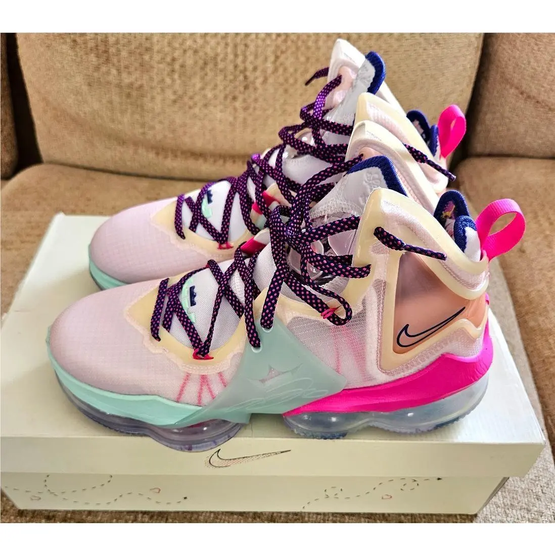 Nike shoes - Nike LeBron 19 - LeBron - DH8459-900 - Multicolor (UPC: 195866712829) 4