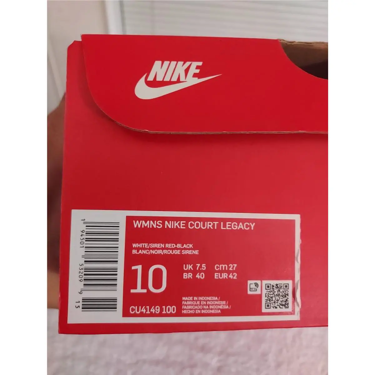 Nike shoes - Nike Court - Court - White 10