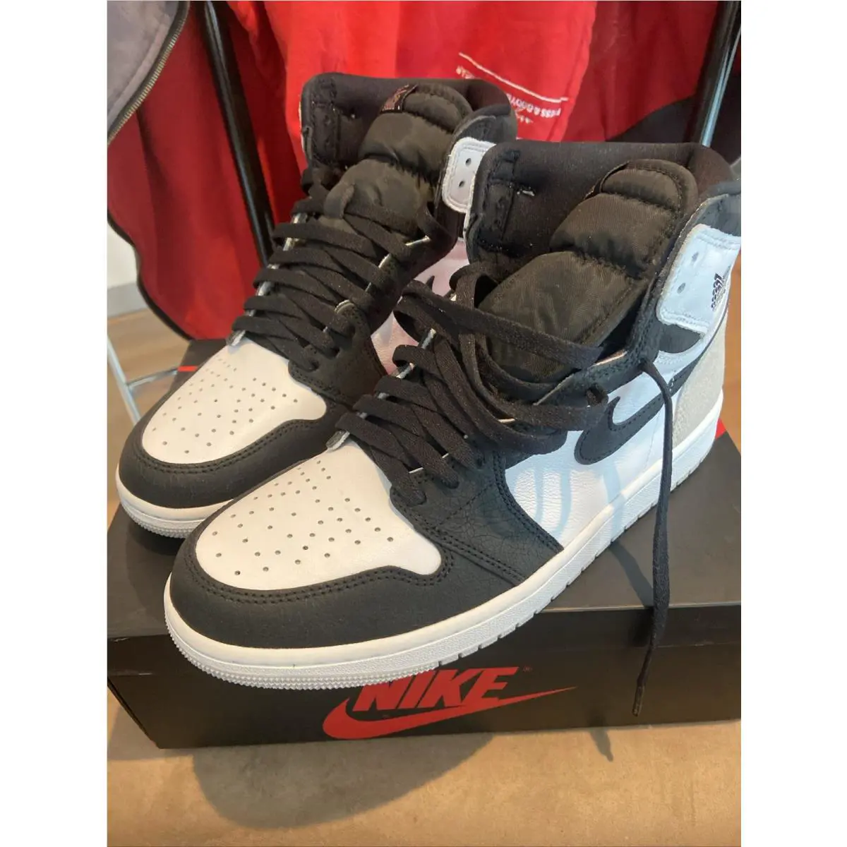 Nike shoes - Air Jordan 1 - Air - 555088-108 - Gray (UPC: 0195869260969) 0