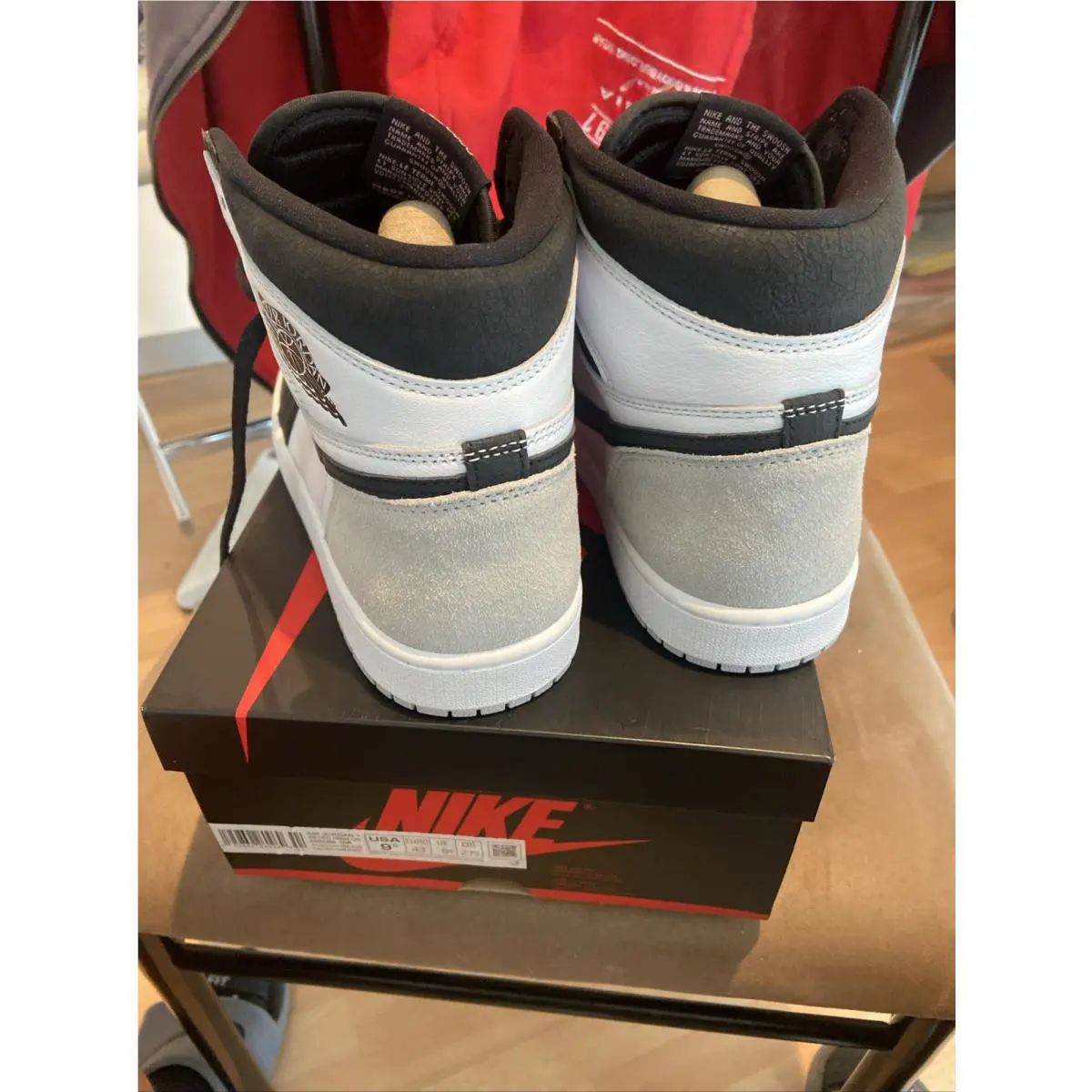 Nike shoes - Air Jordan 1 - Air - 555088-108 - Gray (UPC: 0195869260969) 3