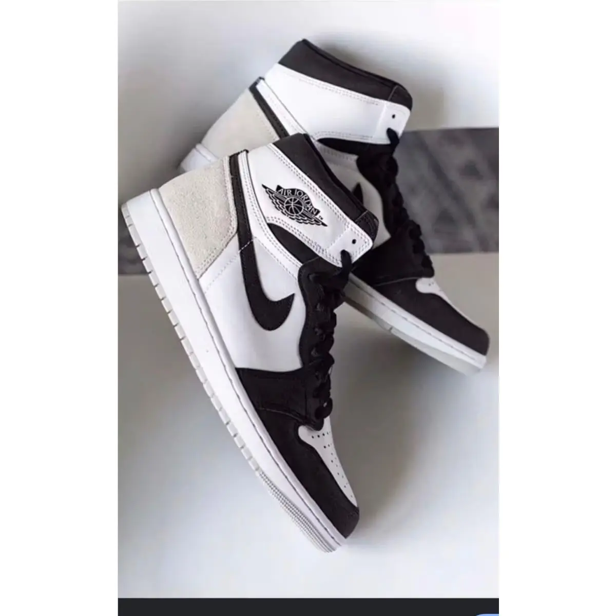 Nike shoes - Air Jordan 1 - Air - 555088-108 - Gray 1