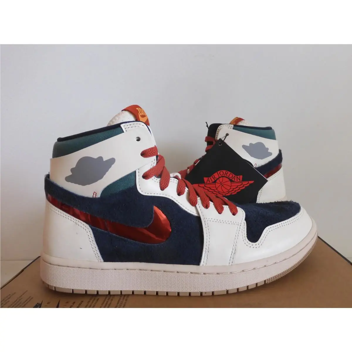 Nike shoes - Air Jordan 1 - Air - HJ9051-110 - Ivory (UPC: 197599168720) 0