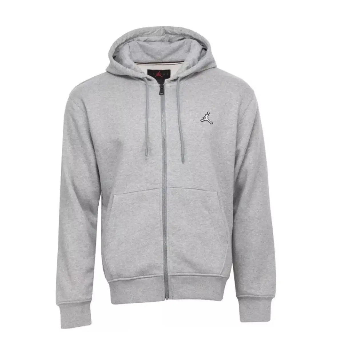 Nike Jordan Carbon Heather Essential Fleece Full-zip Hoodie Men`s Size 2XL
