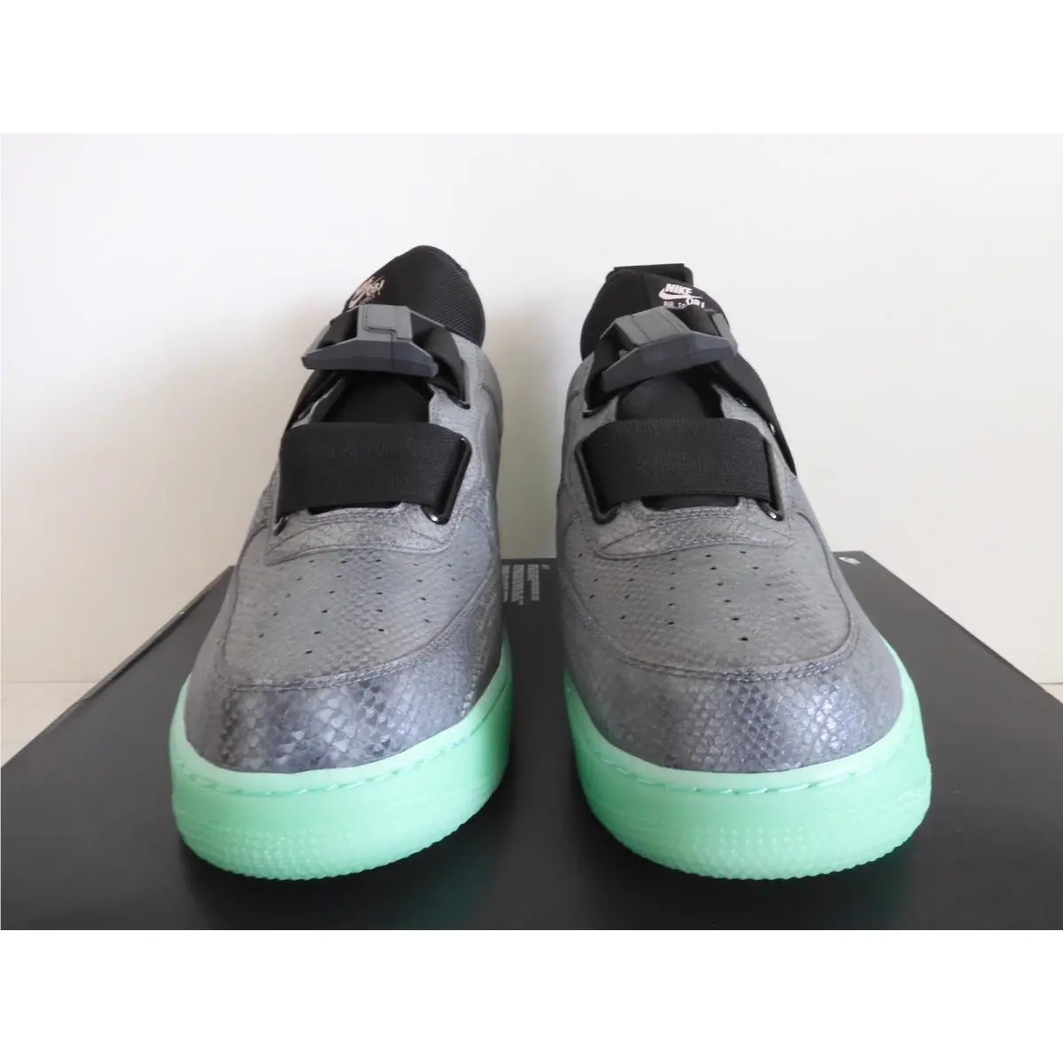 Nike shoes - Nike Air Force 1 Utility QS OBJ - AV2040-001 - Grey (UPC: 884498008195) 1